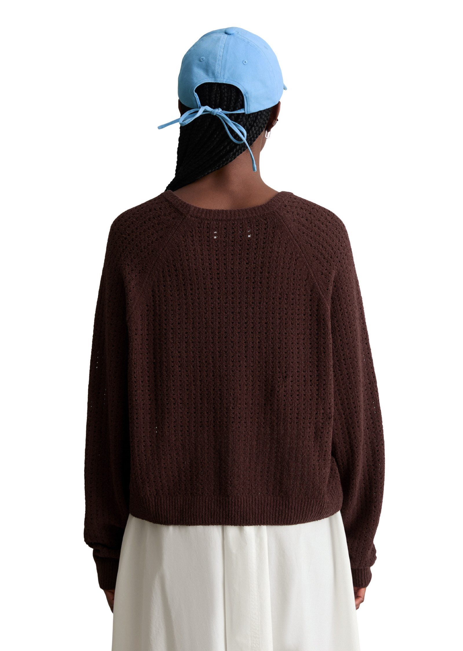 Marc O'Polo DENIM Strickpullover aus weichem Organic Cotton-Mix