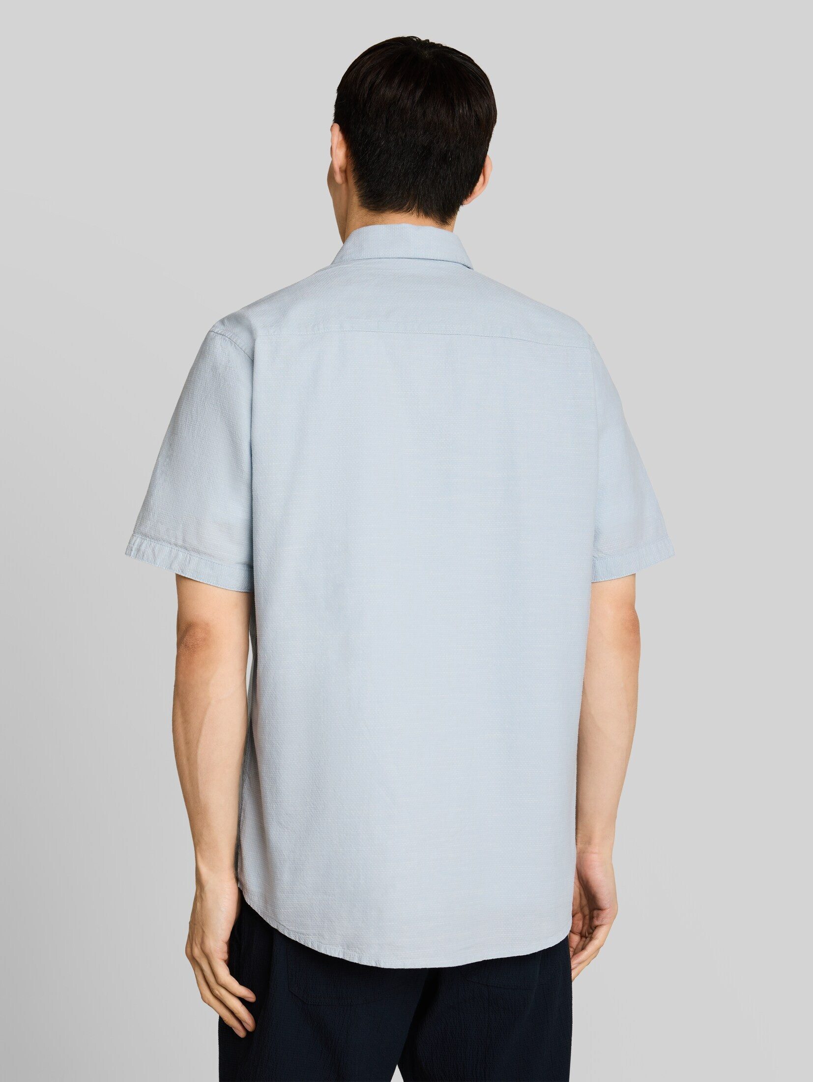TOM TAILOR Kurzarmhemd Blusen & Shirts Regular Fit Kurzarmhemd mit Brusttasche