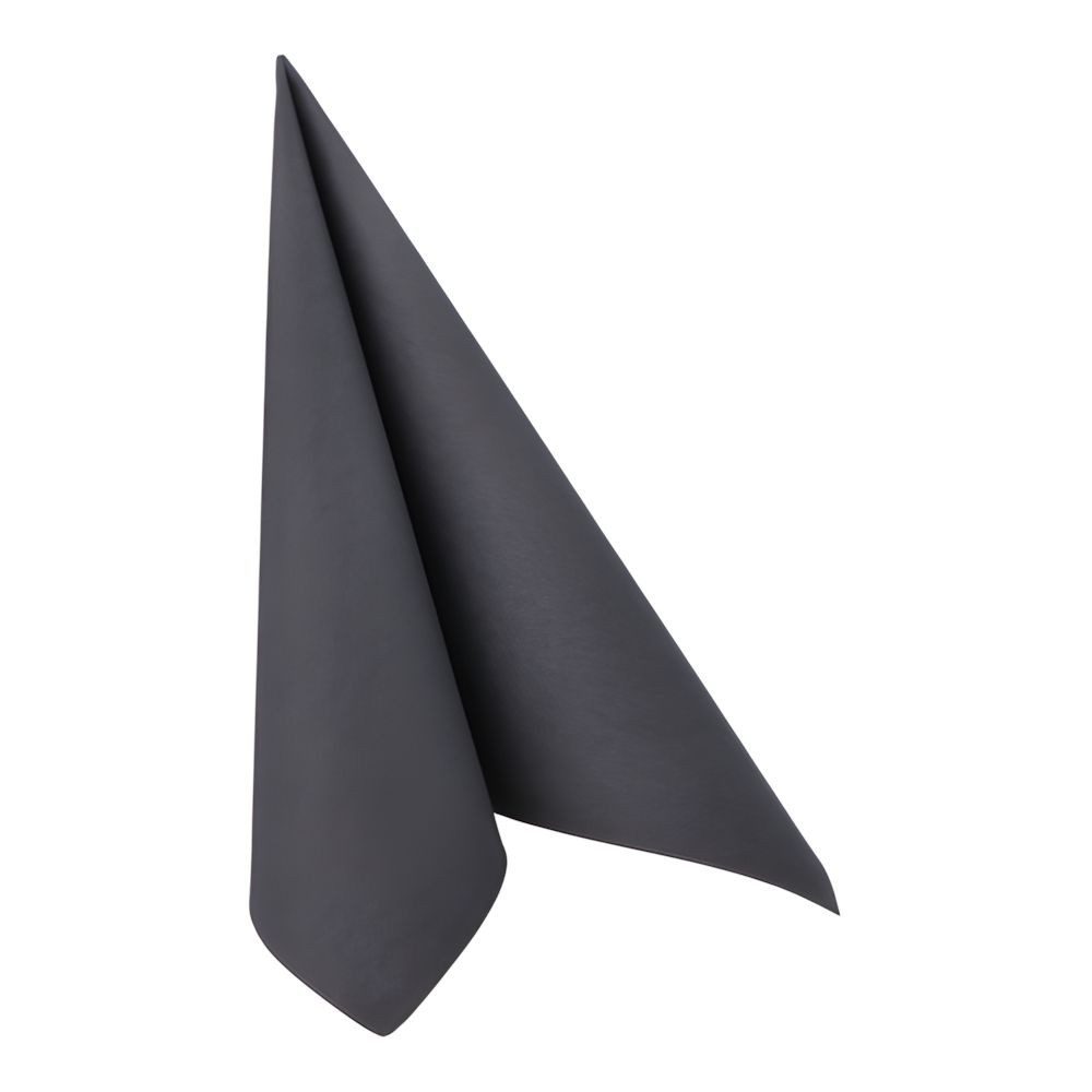 PAPSTAR Papierserviette Servietten ROYAL Collection 1/4-Falz 40 cm x 40 cm schwarz 250 Stk