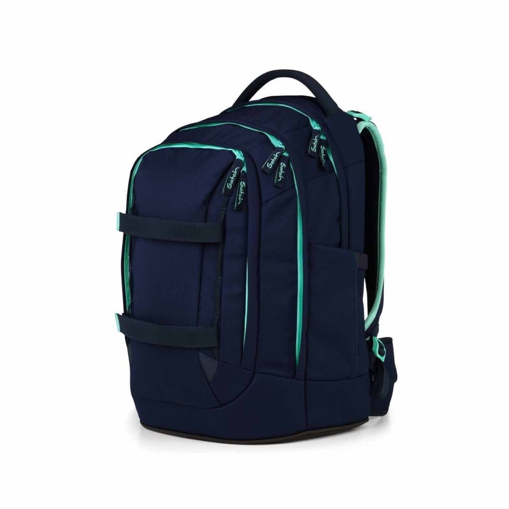 Satch Schulrucksack Pack (3tlg, inkl. Schlamperbox und Sporttasche)