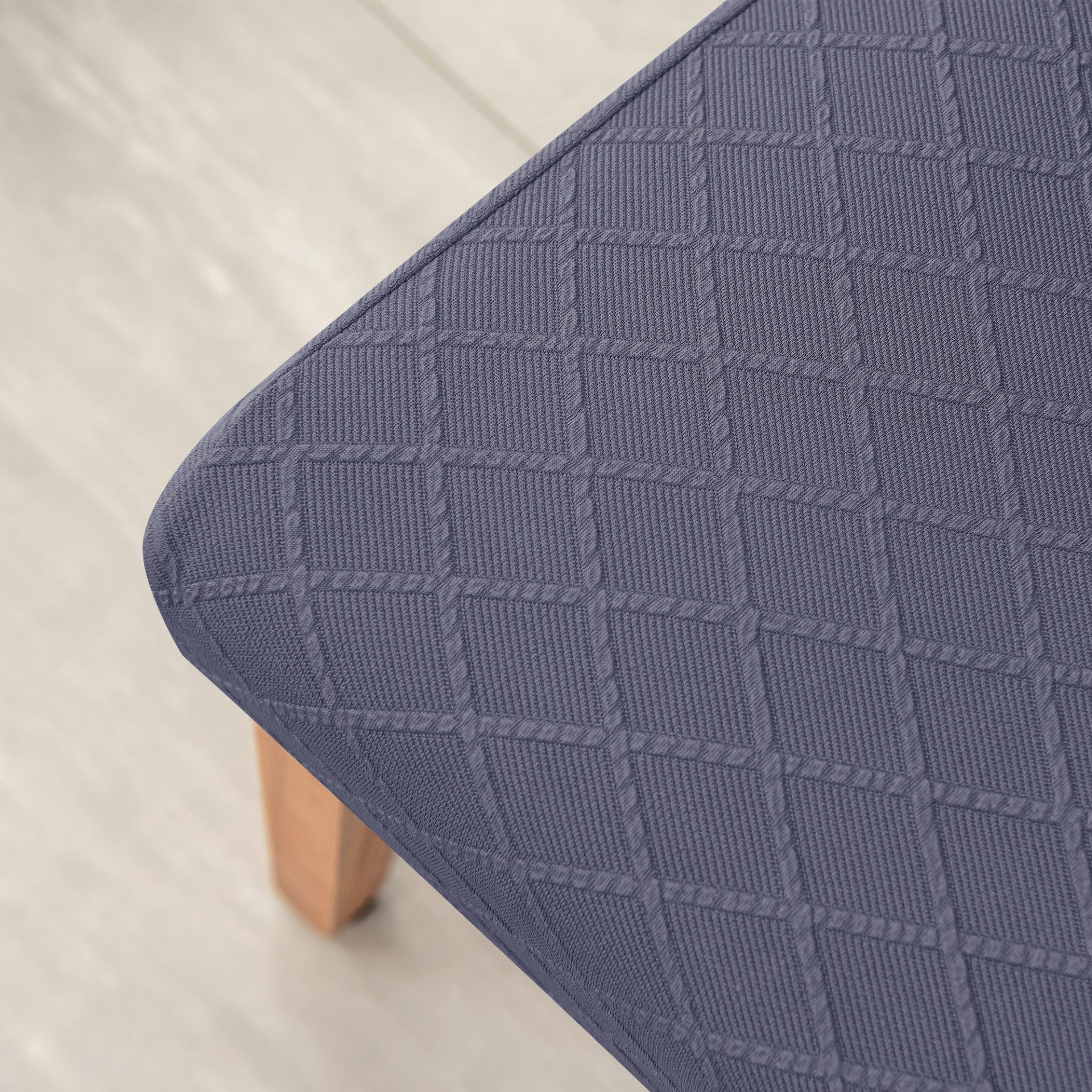 Minicloss Stuhlhusse Universal Stretch Stuhlhussen Moderne Jacquard Husse, Abnehmbare, Stuhlbezug Abdeckung Esszimmer überzug Bi-Elastic Spannbezug – Bild 4 von 5
