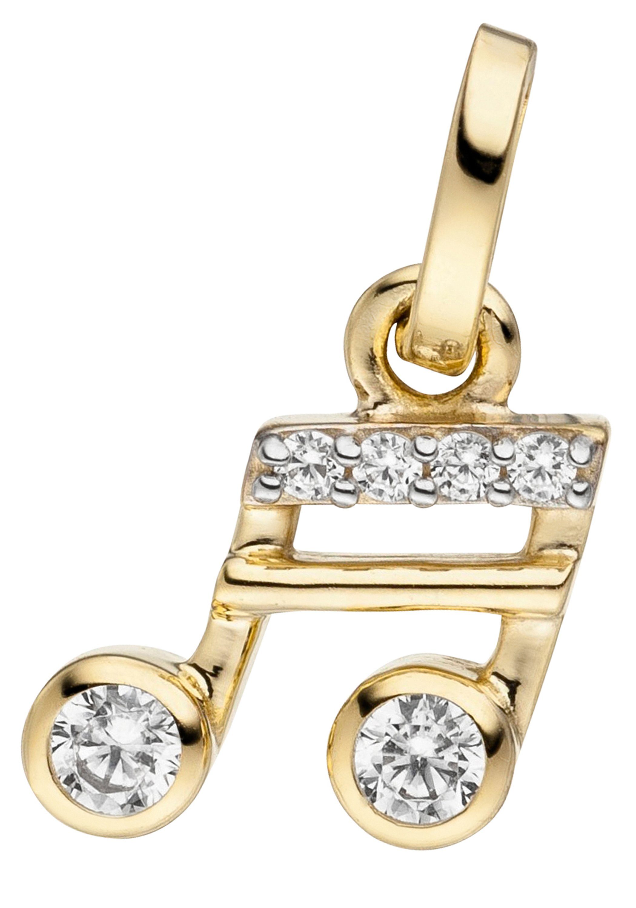 JOBO Kettenanhänger Anhänger Musiknote...