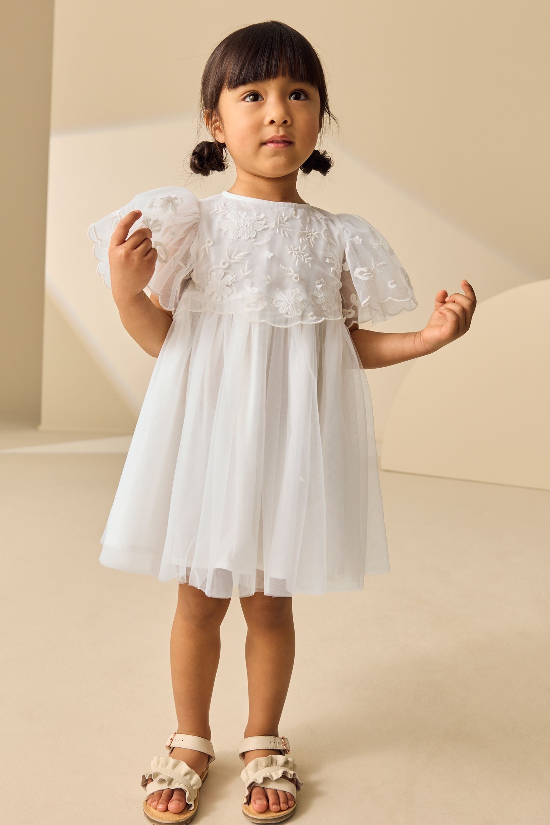 Next Meshkleid Besticktes Mesh-Kleid für besondere Anlässe (1-tlg)