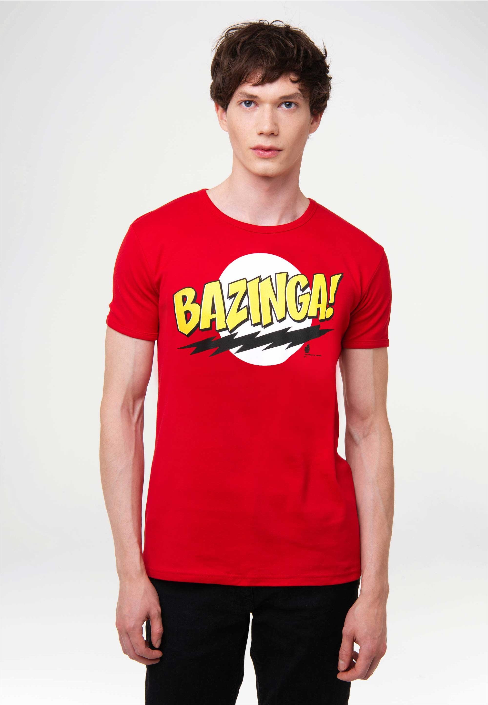 T-Shirt Big Bang Theory, Bazinga