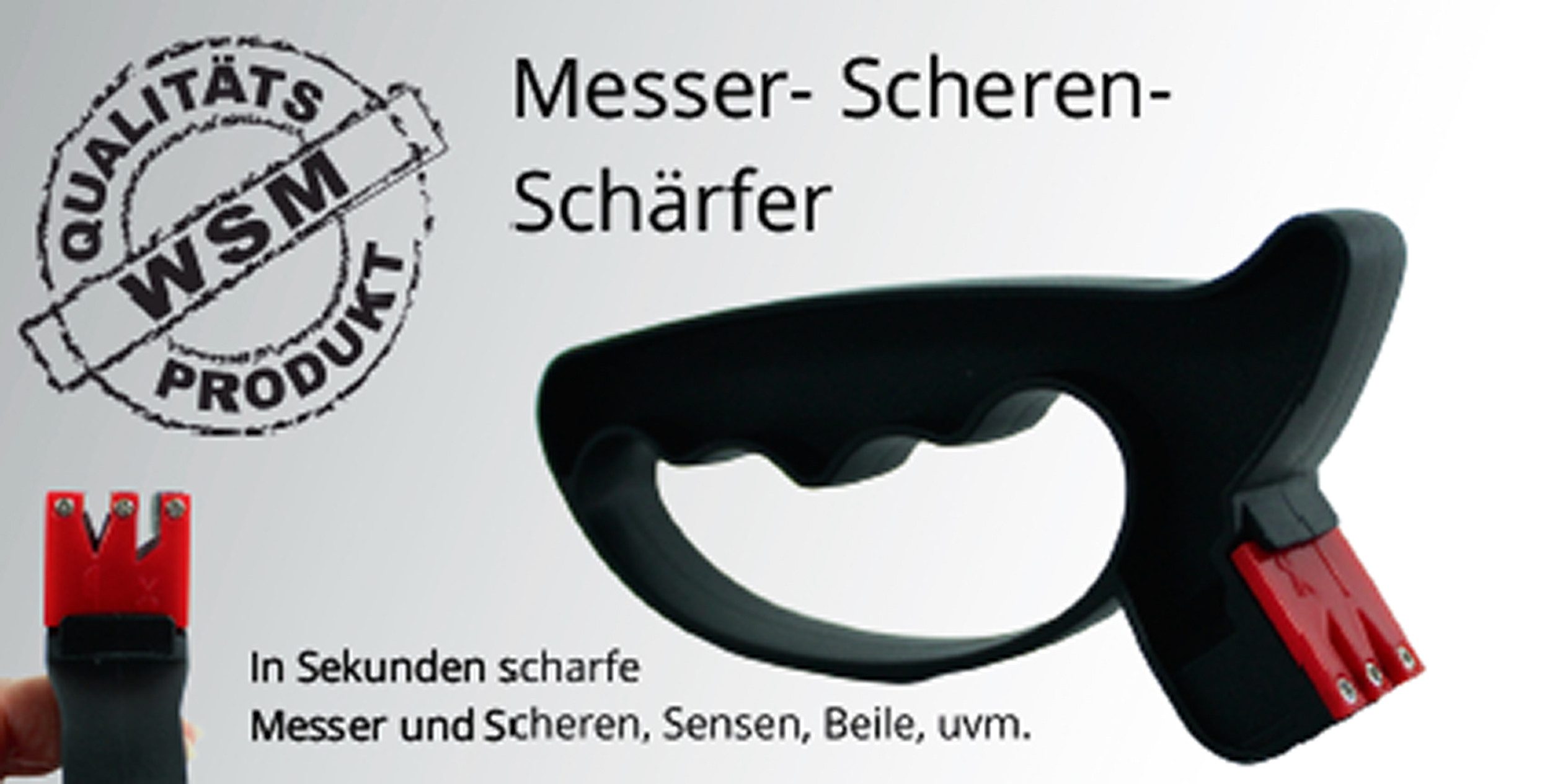 Stolz GmbH Messerschärfer MESSERSCHÄRFER 14x7cm Scherenschärfer Messerschleifer 52, Scherenschleifer Schärfgerät Schleifer Scheren Schärfer Messer – Bild 4 von 4