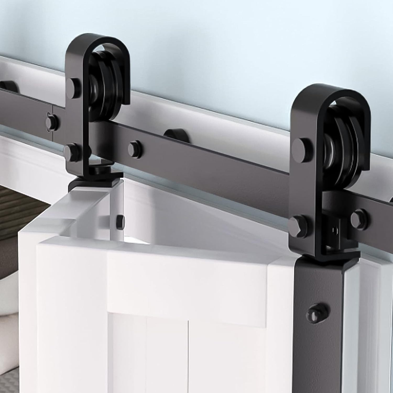 GarveeMore Schiebetür Schiebetürsystem Zubehör 60/91/152cm günstig online kaufen