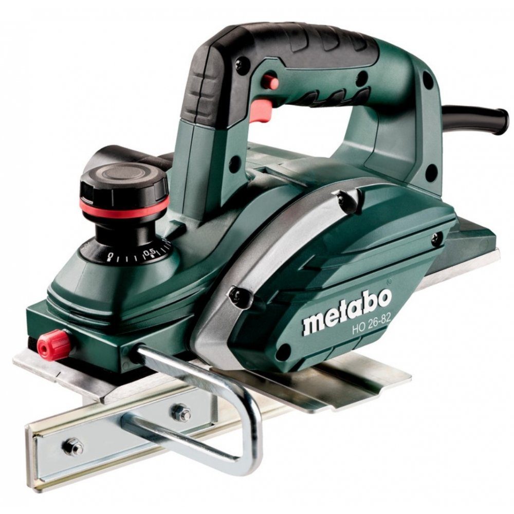 metabo Elektrohobel HO 26-82, 620 in W, Hobelbreite: 82 in mm, Hobel in  MetaBOX 215, entleerbarer Textil-Saubbeutel