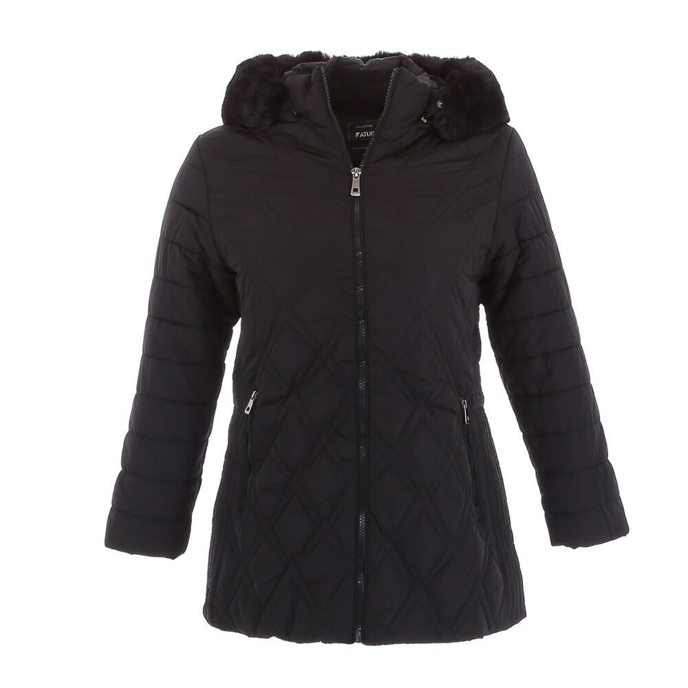Ital-Design Winterjacke Damen Freizeit (87256632) Kapuze günstig online kaufen