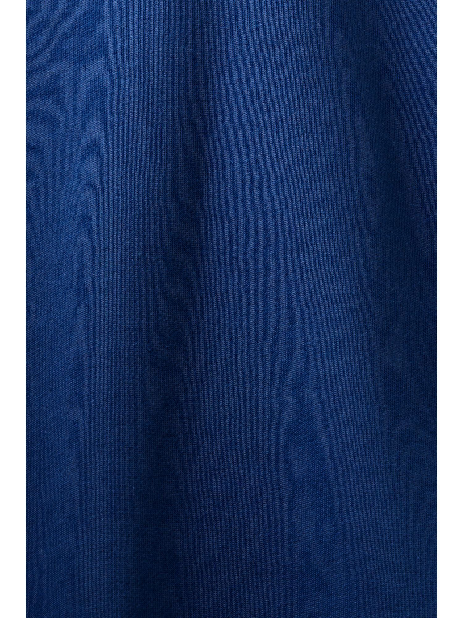 mit Baumwoll-Kapuzensweatshirt (1-tlg) Esprit Logo INK Sweatshirt