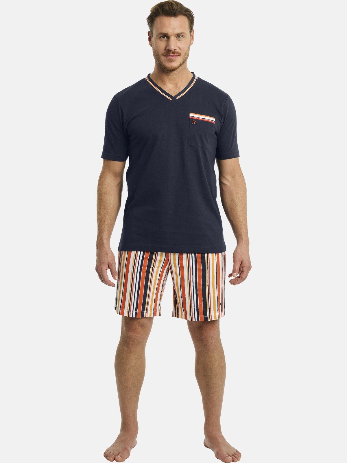 Jan Vanderstorm Shorty FREDSTEIN (Set, 2 tlg) aus weicher Baumwolle günstig online kaufen