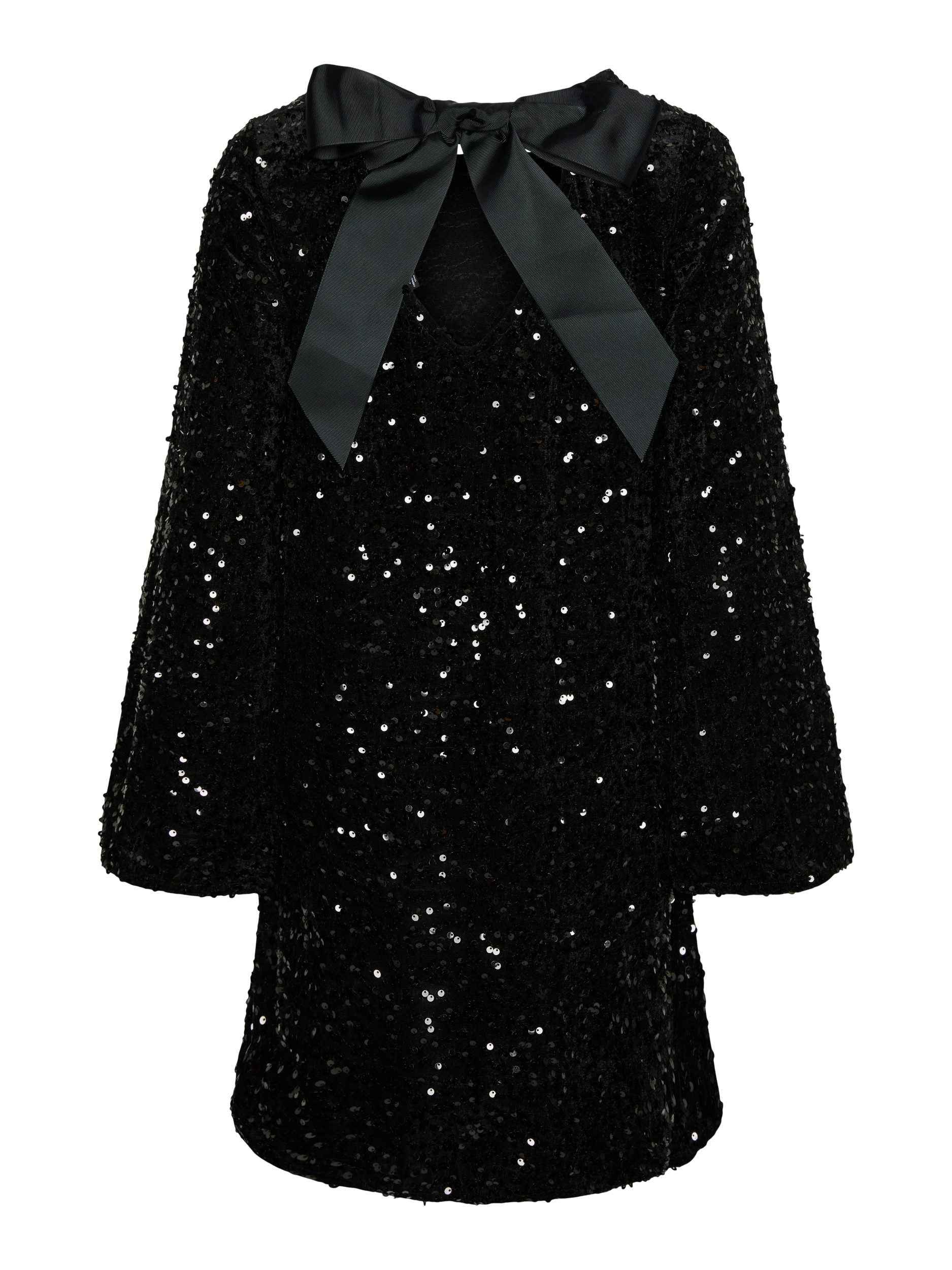 pieces Midikleid PCKAM LS DEEP BACK BOW DRESS JRS BC günstig online kaufen