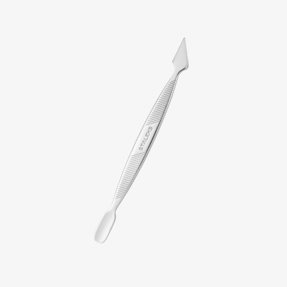STALEKS Nagelhautschieber STALEKS Classic 10 Typ 1 Pro Pusher Nagelhautschieber und Reiniger, 1-tlg., Handgeschliffen mit Diamantscheiben