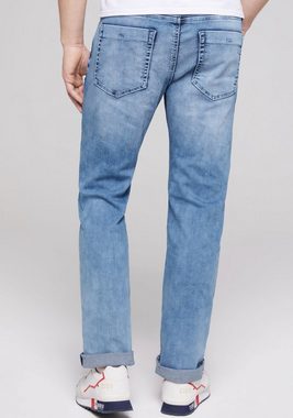 CAMP DAVID Straight-Jeans NI:CO:R611 mit markanten Steppnähten