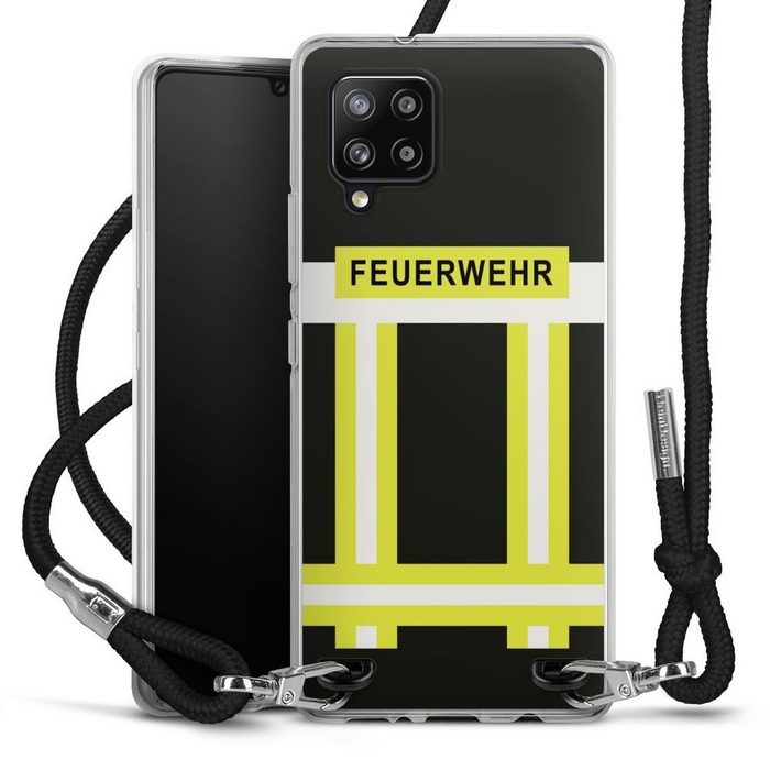 DeinDesign Handyhülle Feuerwehr Feuerwehrmann Beruf Feuerwehr Samsung Galaxy A42 5G Handykette Hülle mit Band Case zum Umhängen