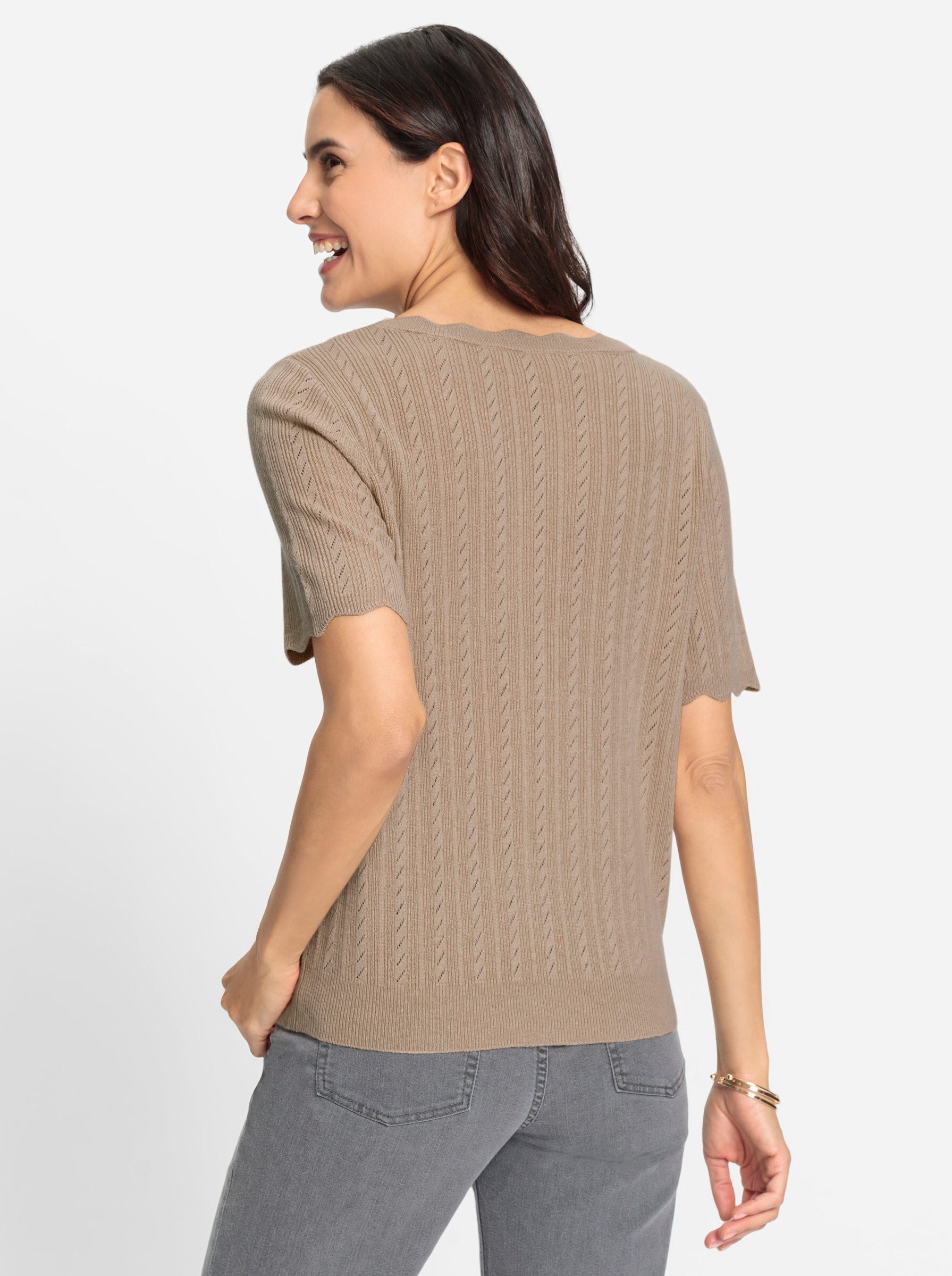 Witt Strickpullover Kurzarm-Pullover Kurzarm günstig online kaufen