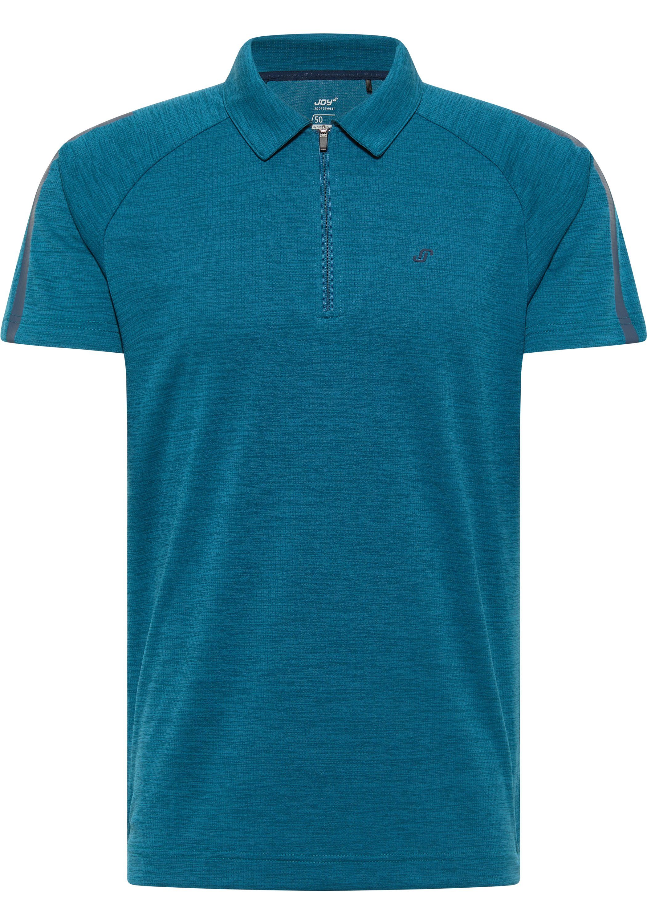 IVO turquoise Sportswear Joy Poloshirt deep Polo melange