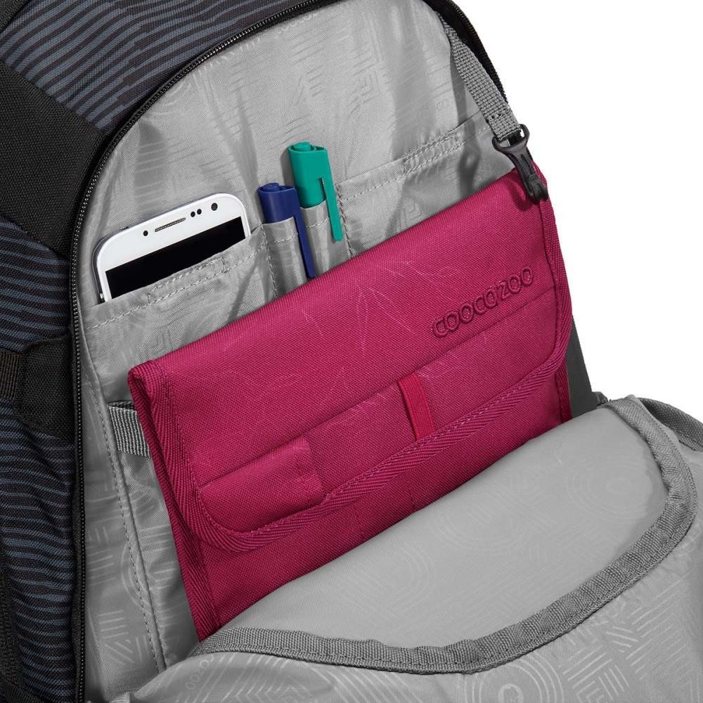 coocazoo Schulrucksack Mate (3tlg., inkl. Schlamperbox und Sporttasche)