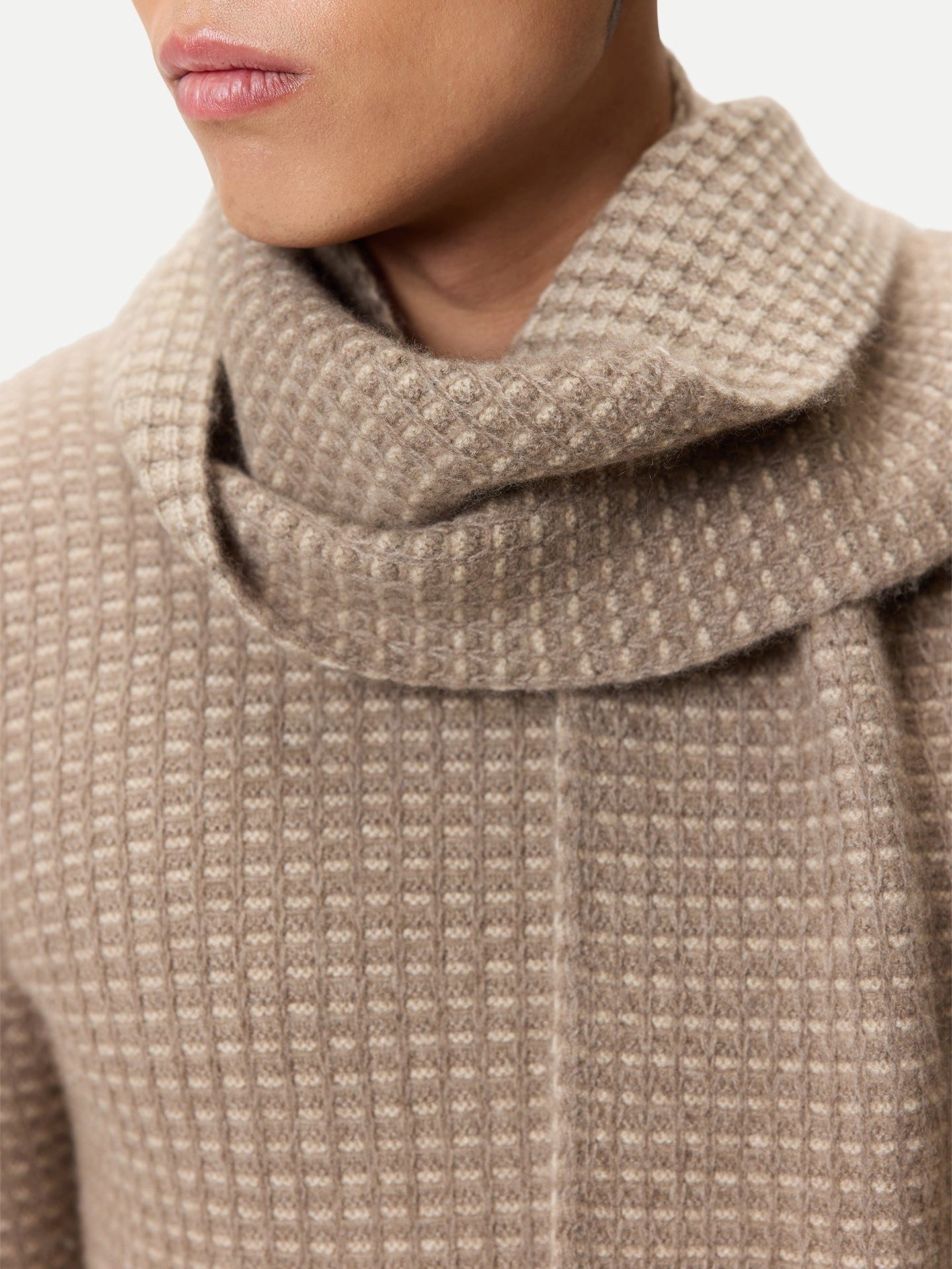 GOBI Cashmere Strickschal Waffelstrick Kaschmir-Schal
