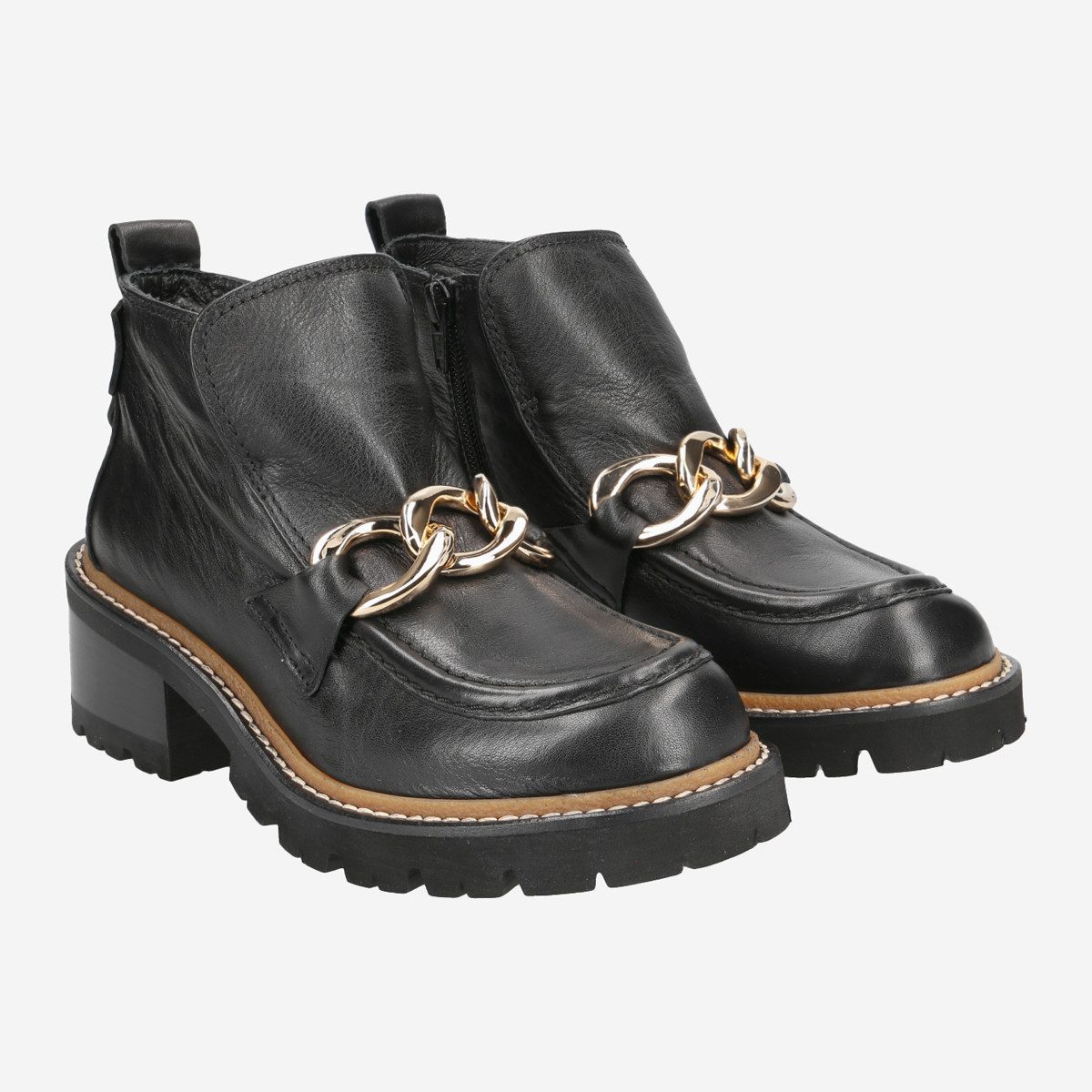 Donna Carolina Donna Carolina 46.254.128-001, Slipper & Mokassin, Schwarz, Damen Slipper