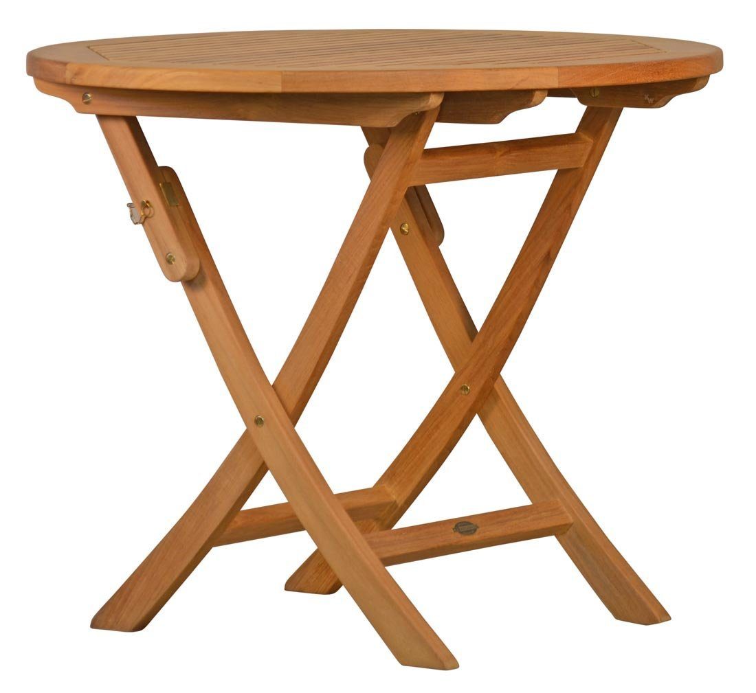 Kai Wiechmann Klapptisch »Premium Teak Klapptisch Brighton rund 90 cm
