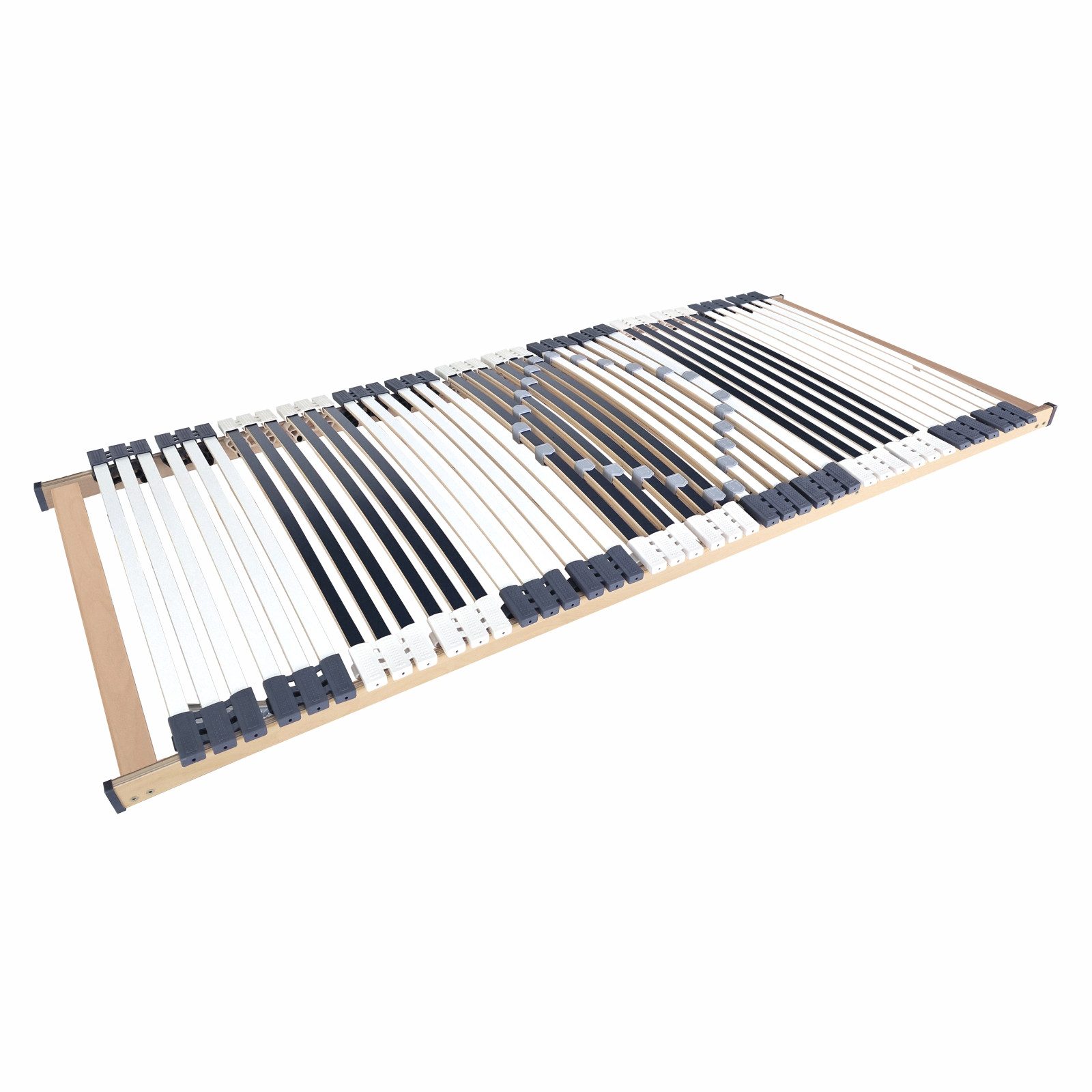 Lattenrost, »Lattenroste, 42 Leisten, mit holmübergreifenden Kautschukkappen«, Matratzen Perfekt, 42 Leisten, Kopfteil nicht verstellbar, Fußteil…