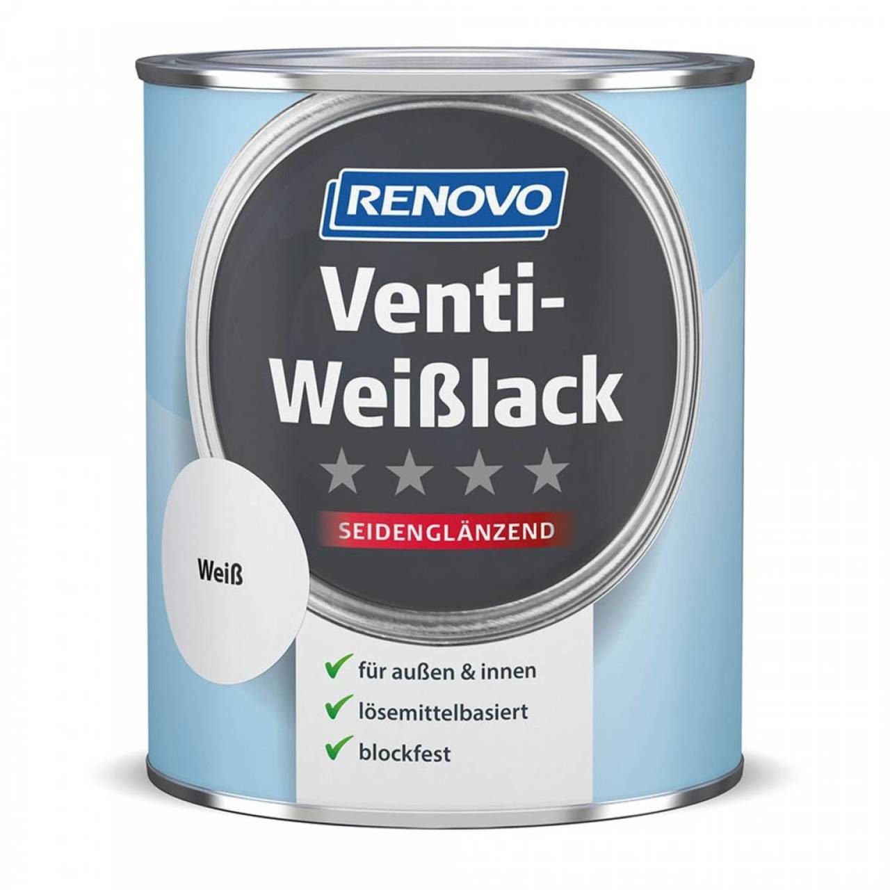 Renovo Lack 2851, blockfest,feuchtigkeitsregulierend,wetterbeständig