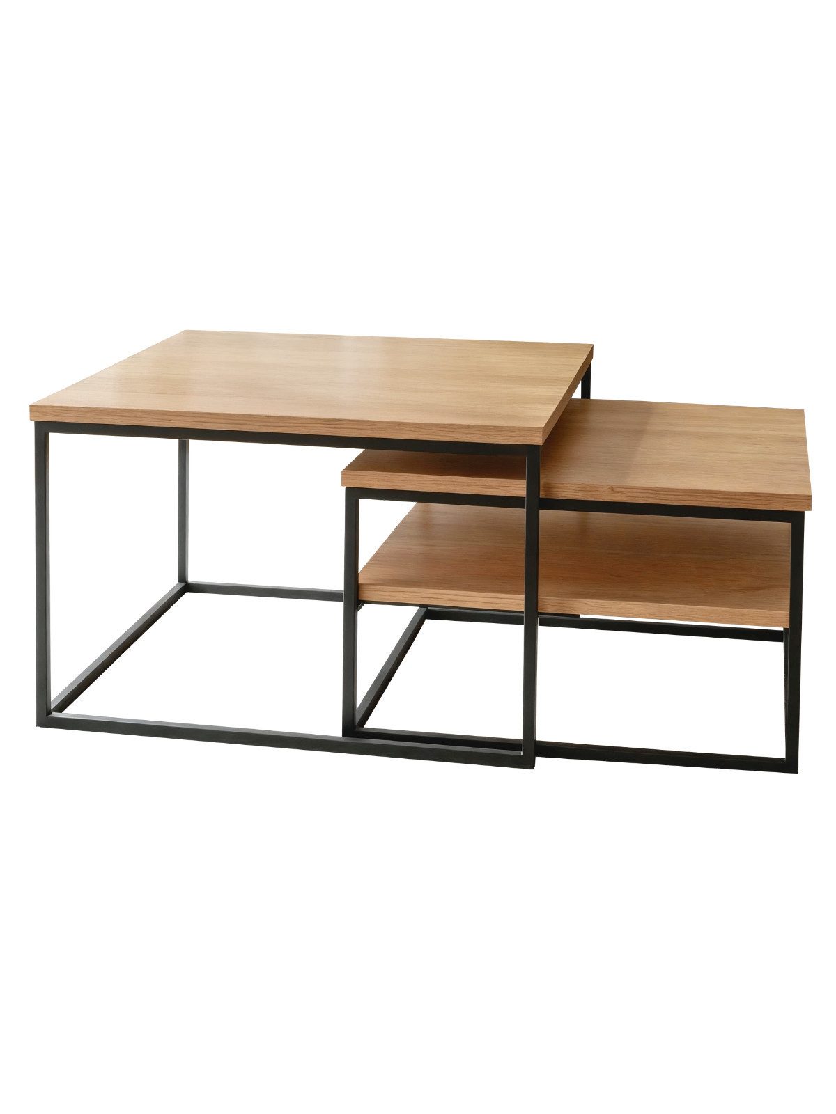 holz4home® Couchtisch 2er Set aus Eiche günstig online kaufen