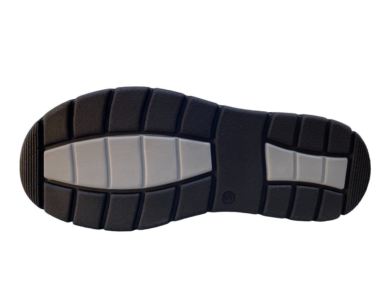 Stuppy Stuppy Damen Schnürschuh mit Reißverschluss und Stretch 7020-378-590 schwarz Kletterschuh