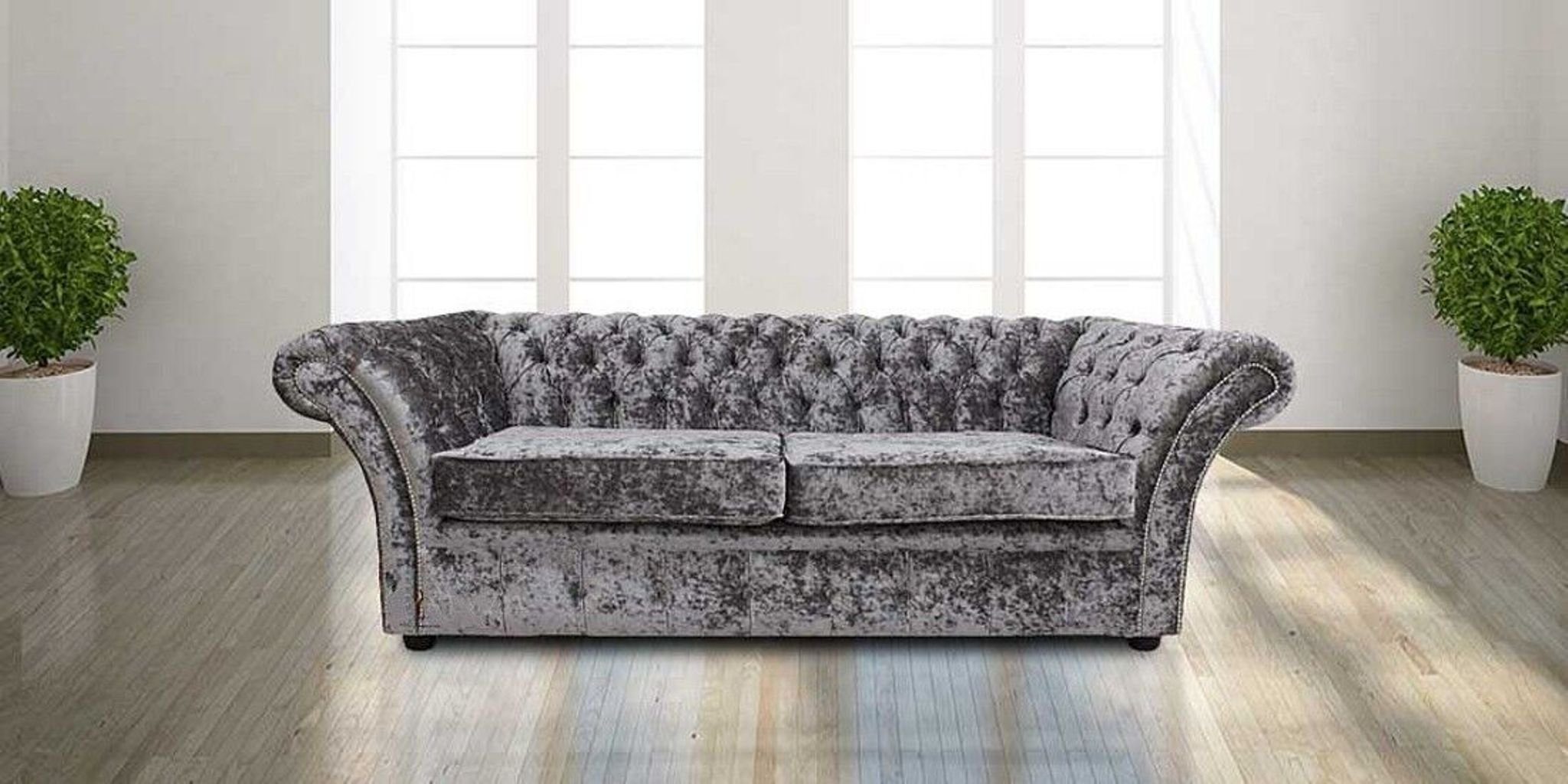 JVmoebel Chesterfield-Sofa, Chesterfield Design Sitz Couch Luxus Sofa Polster