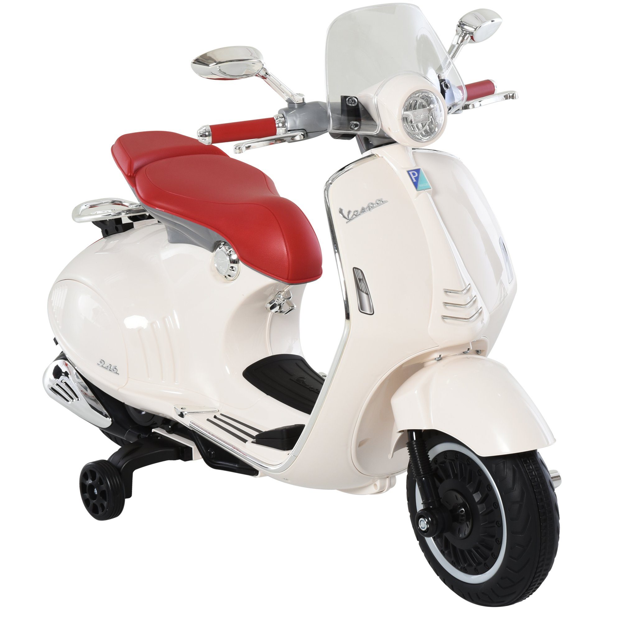 HOMCOM Elektro-Kindermotorrad Kinderfahrzeug mit MP3-Musik Beleuchtung, günstig online kaufen