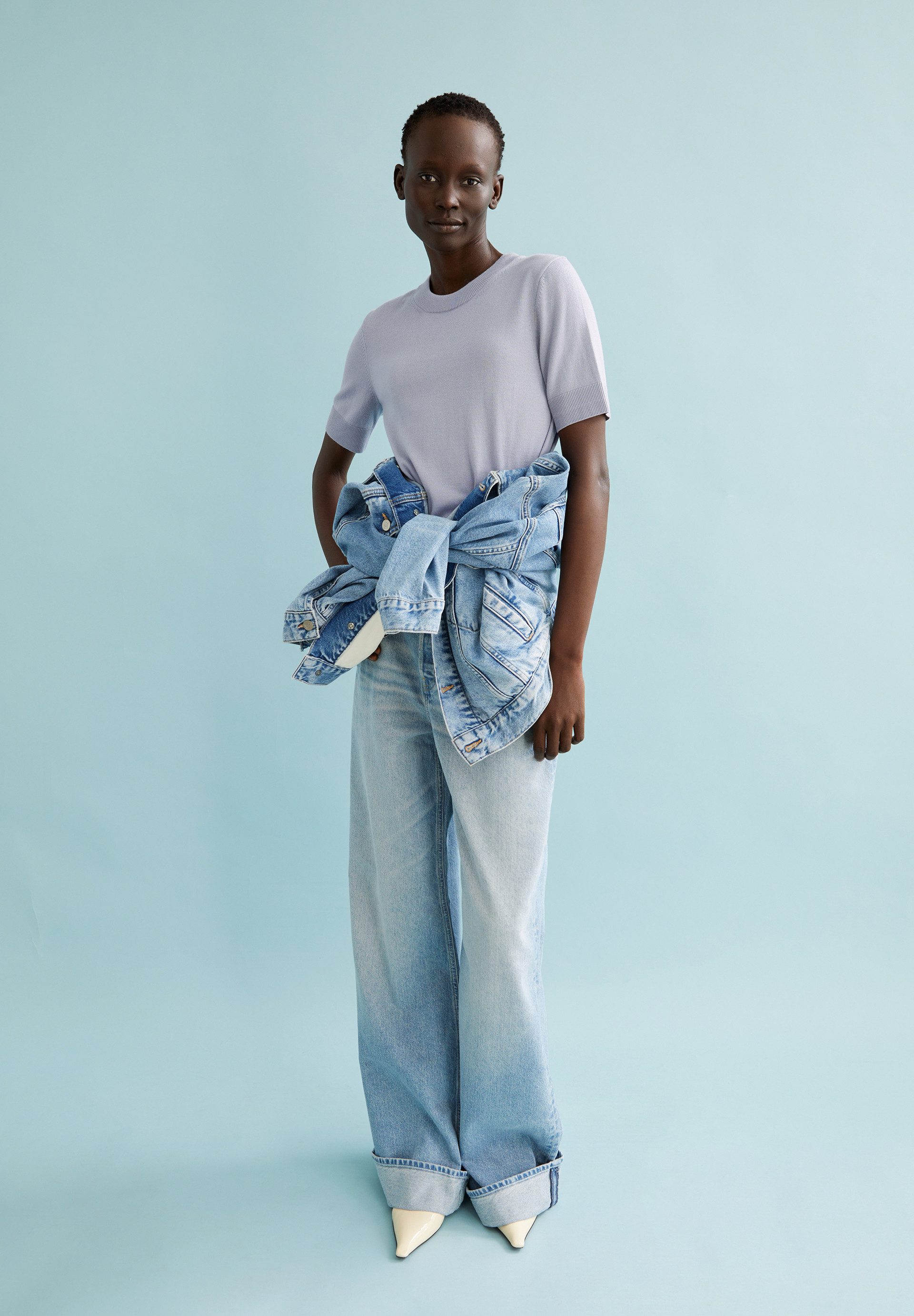 Armedangels Strickpullover SILJIAAS Strickshirt aus TENCEL™ Lyocell Mix Fitted