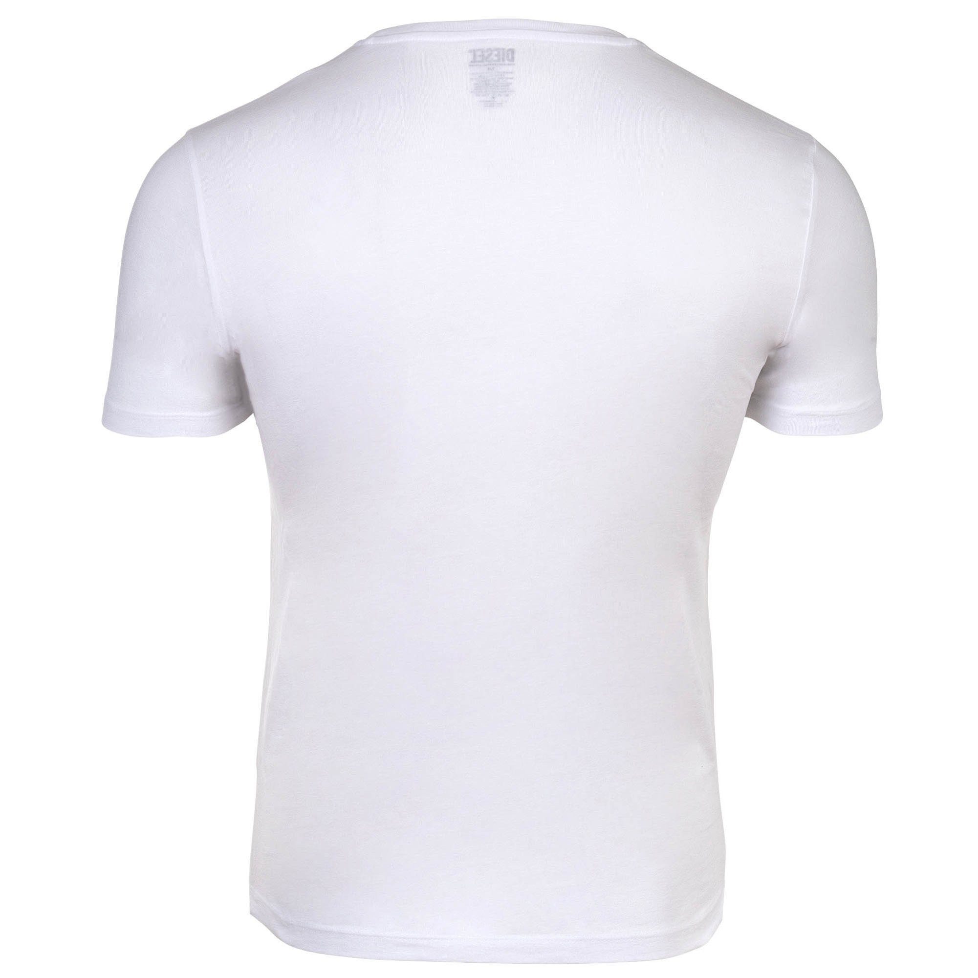 Diesel T-Shirt Herren T-Shirt 3er Pack Baumwolle (Packung, 3er Pack)