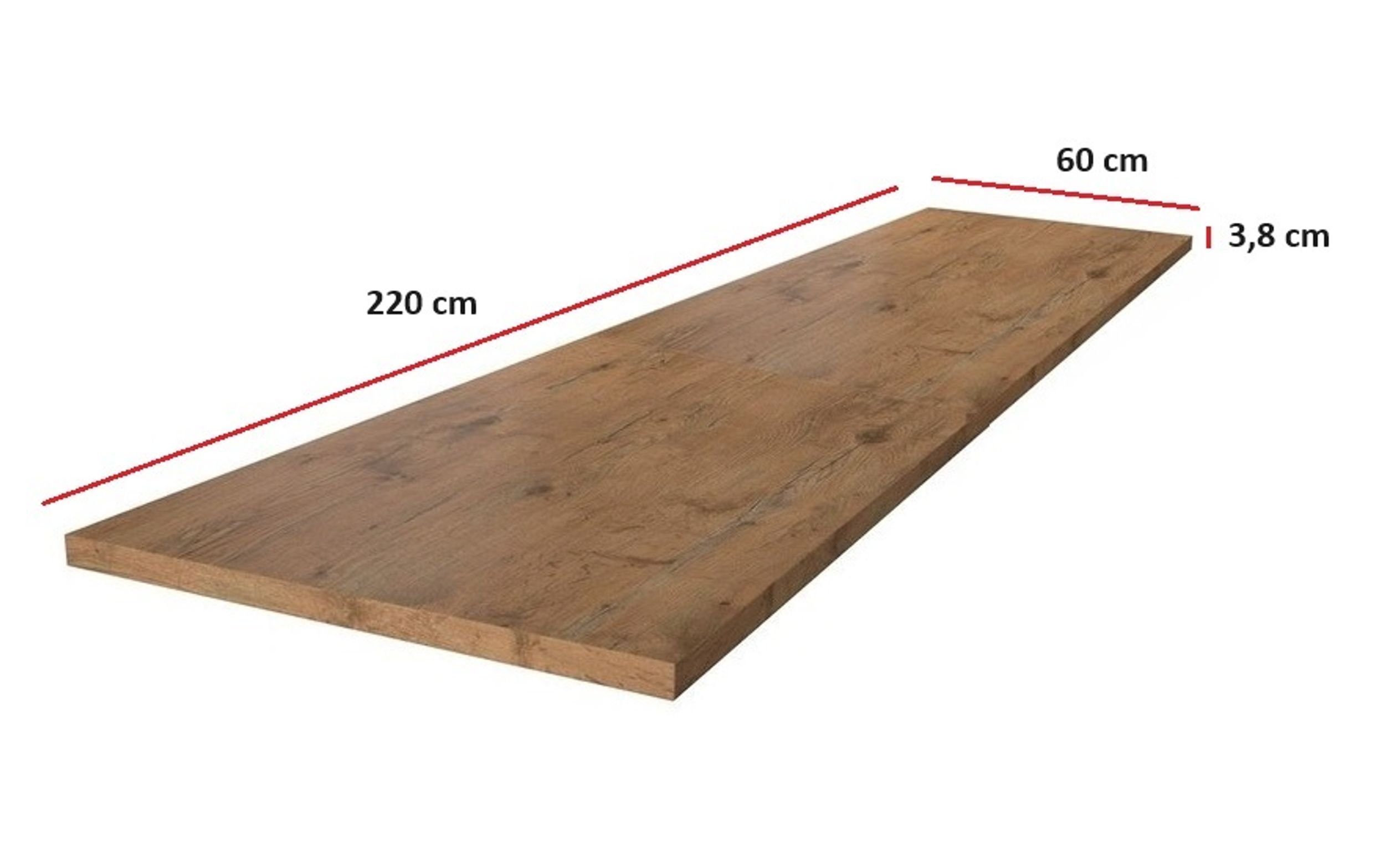 Küchen-Preisbombe Arbeitsplatte Dekor Eiche Lancelot Küche Vigo Küchenzeile günstig online kaufen