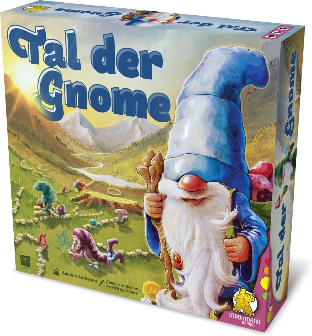 Pegasus Spiel Pegasus STR25003 - Tal der Gnome, Brettspiel, Strategiespiel, Stroh...