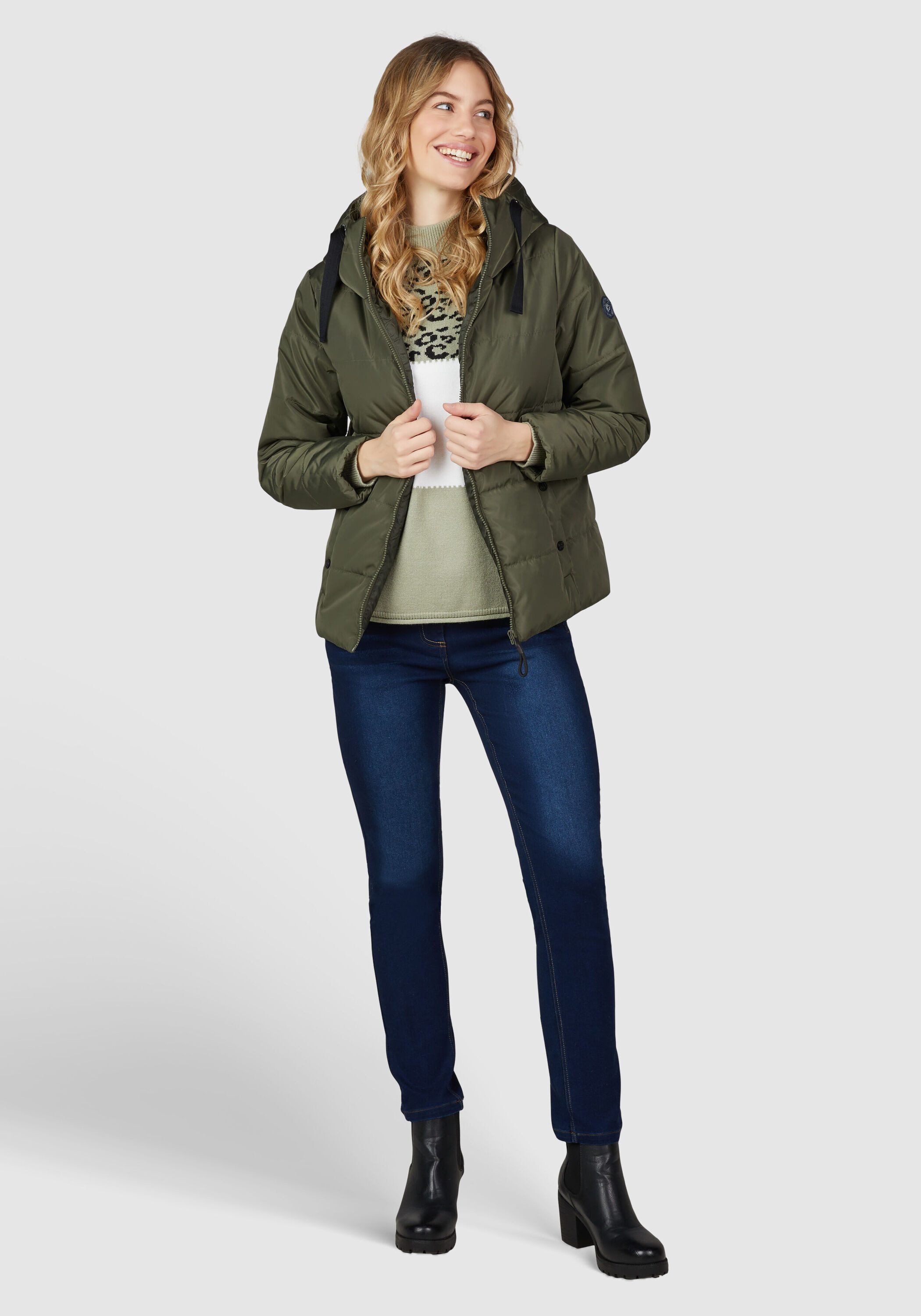 NAVIGAZIONE Outdoorjacke (1-St) mit verstellbarer Kapuze