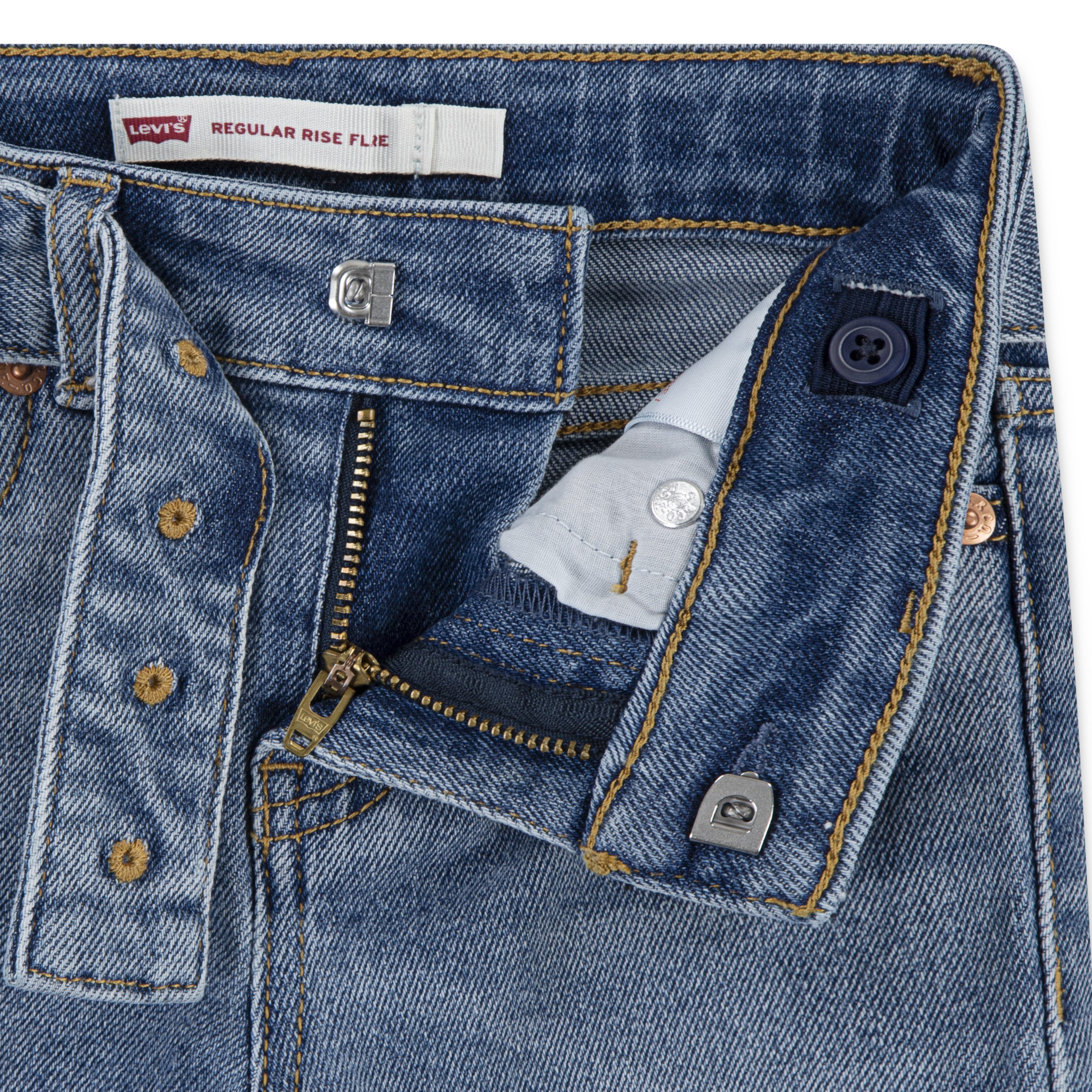 Levi's® Kids Bootcut-Jeans LVG REGULAR RISE FLARE mit integriertem Denim-Gürtel – Bild 4 von 4