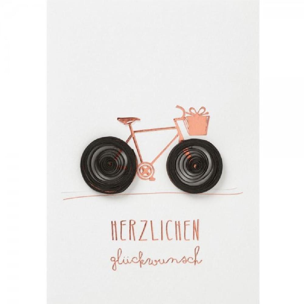 Räder Geburtstagskarten Design Karte Glückwunschkarte Rad Herzlichen Glückwunsch