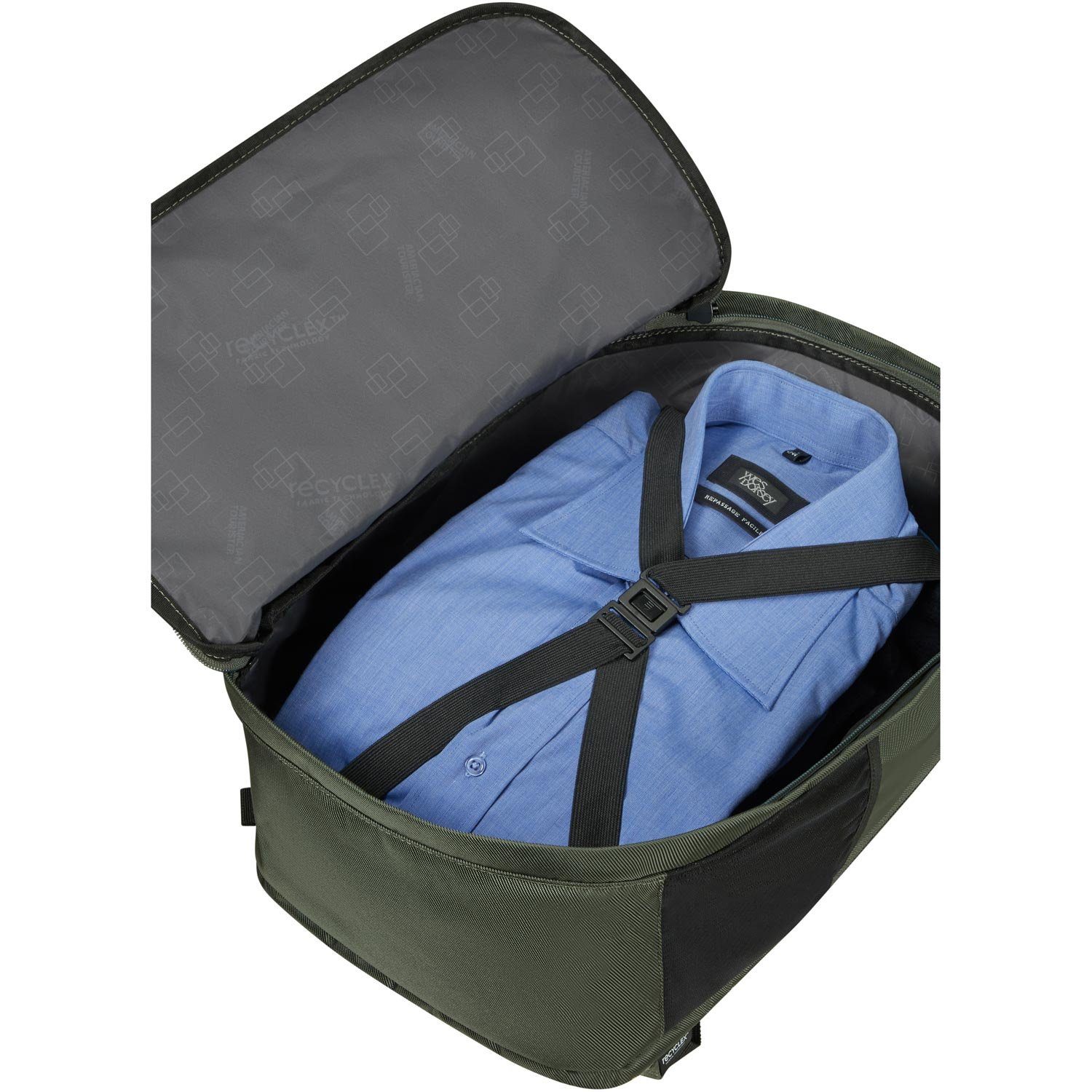 American Tourister® Koffer American Tourister Reise Rucksack Urban Track dark khaki