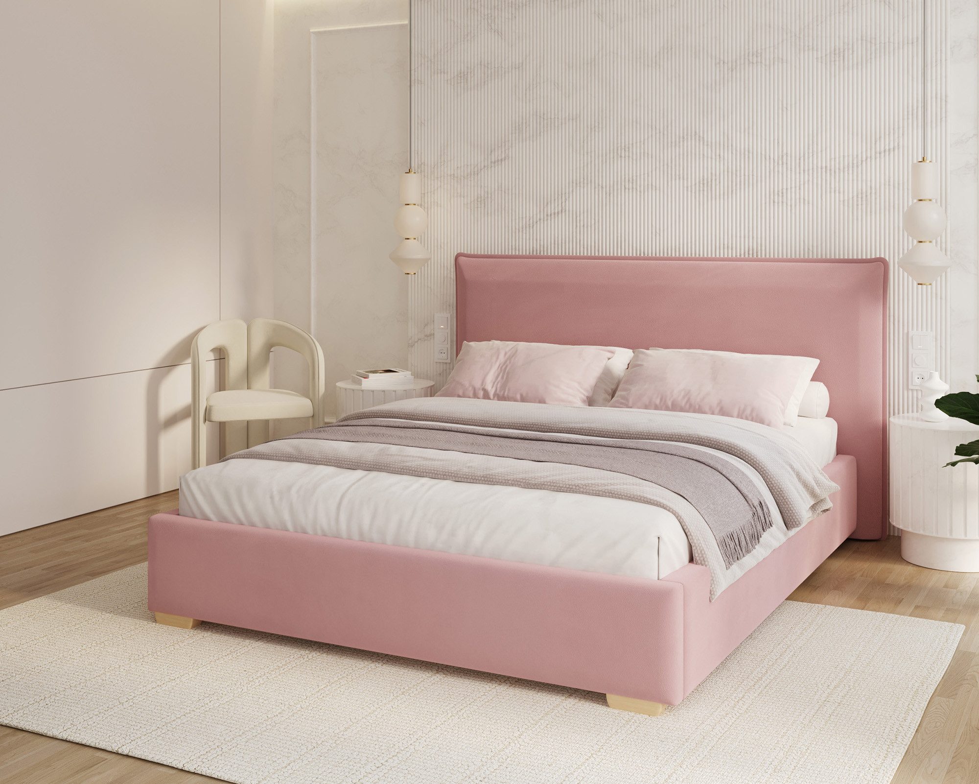 thematys Polsterbett Bett Stauraumbett Bezug Paris / 140x200, 160x200, 180x200cm (MADE IN EU - mit hochwertigem Velours Bezug, Bettrahmen, Bett, Optional mit Matratze bestellbar, mit großen gepolsterten Kopfteil), Metallrahmen mit Lattenrost, hydraulische Klappfunktion für Stauraum, mit großen gepolsterten Kopfteil, mit Bettkasten zum aufklappen), Metallrahmen mit Lattenrost, hydraulische Klappfunktion für Stauraum, mit großen gepolsterten Kopfteil, mit Bettkasten zum aufklappen), Metallrahmen mit Lattenrost, hydraulische Klappfunktion für Stauraum