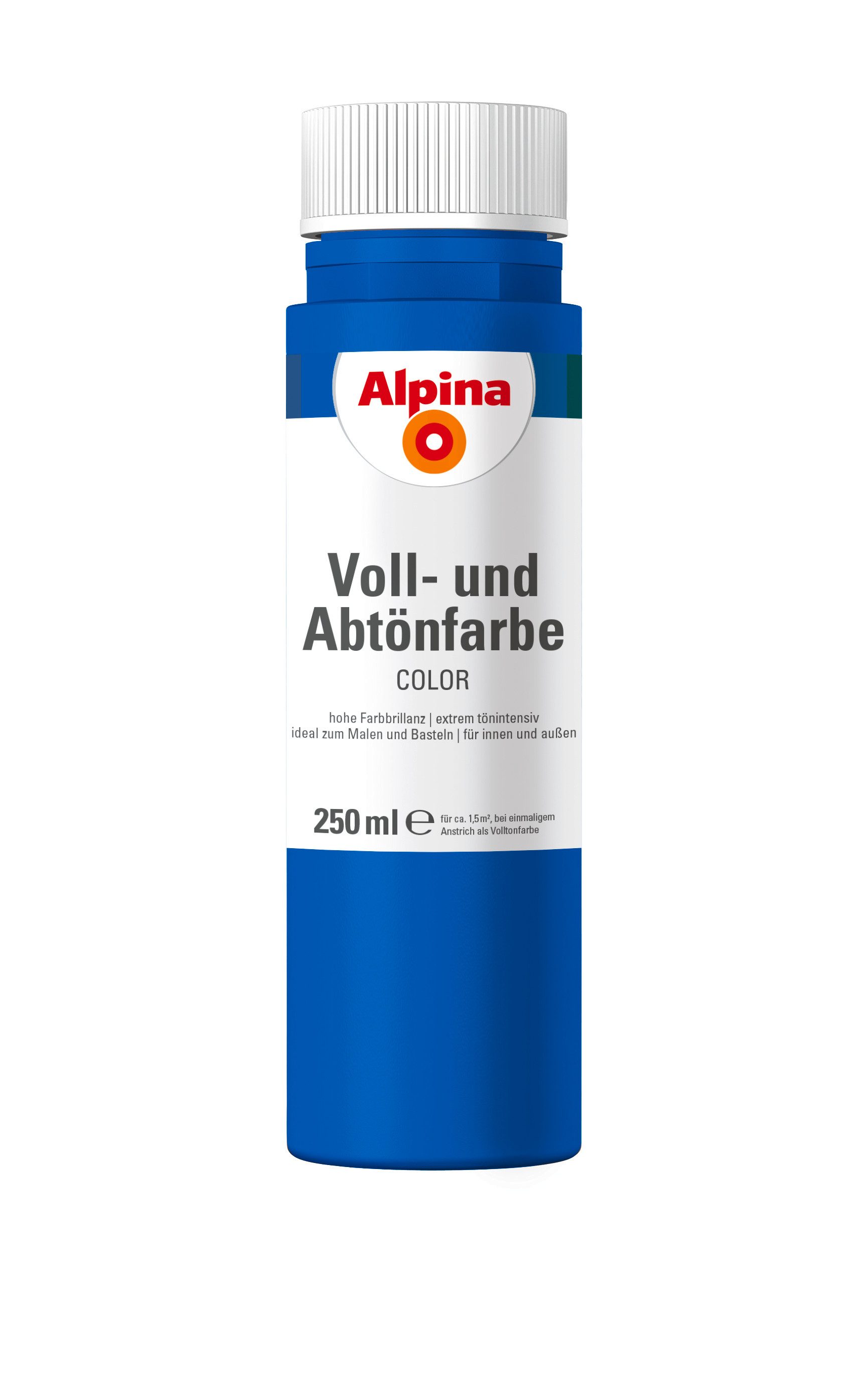 Alpina Wandfarbe COLOR Voll- und Abtönfarbe seidenmatt