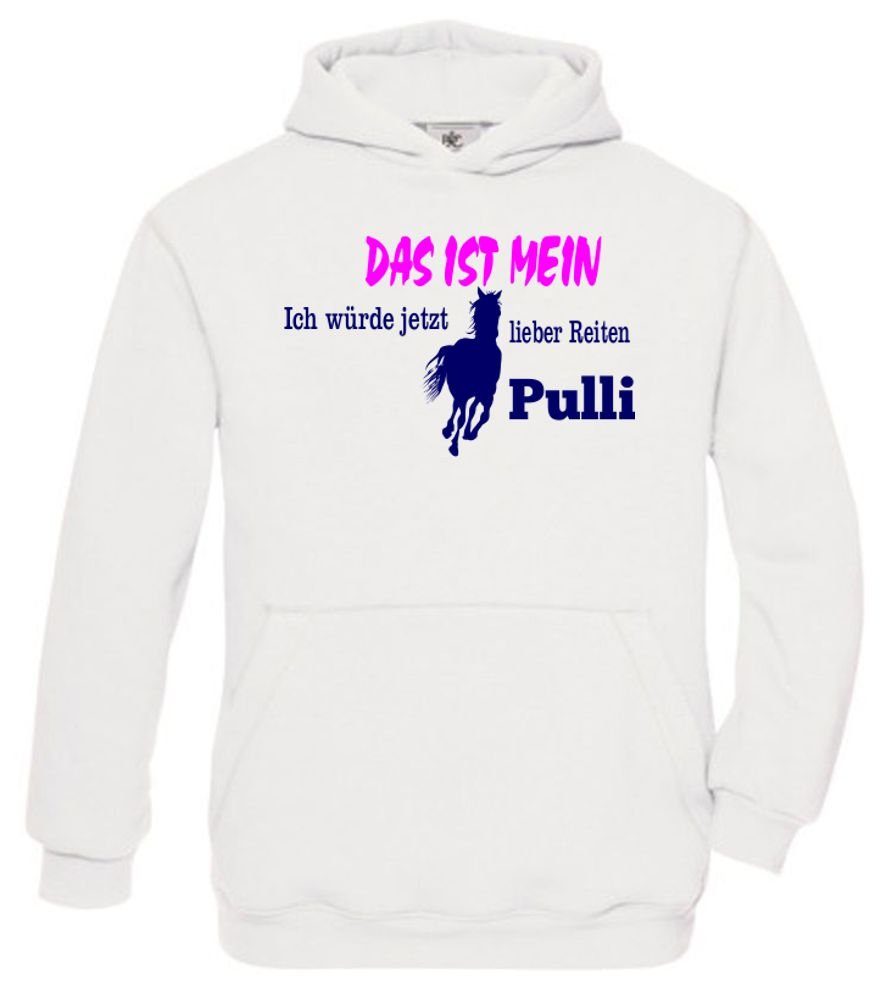 coole-fun-t-shirts Hoodie Das ist Mein ICH WÜRDE JETZT Lieber REITEN Pulli ! Hoodie