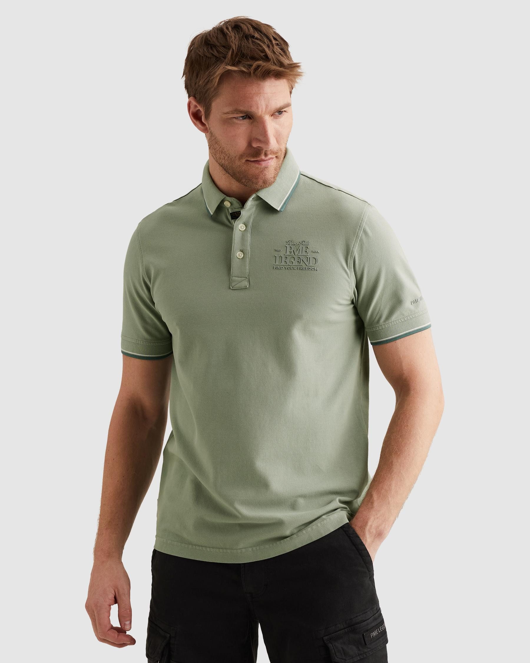 Poloshirt Short sleeve polo stretch pique