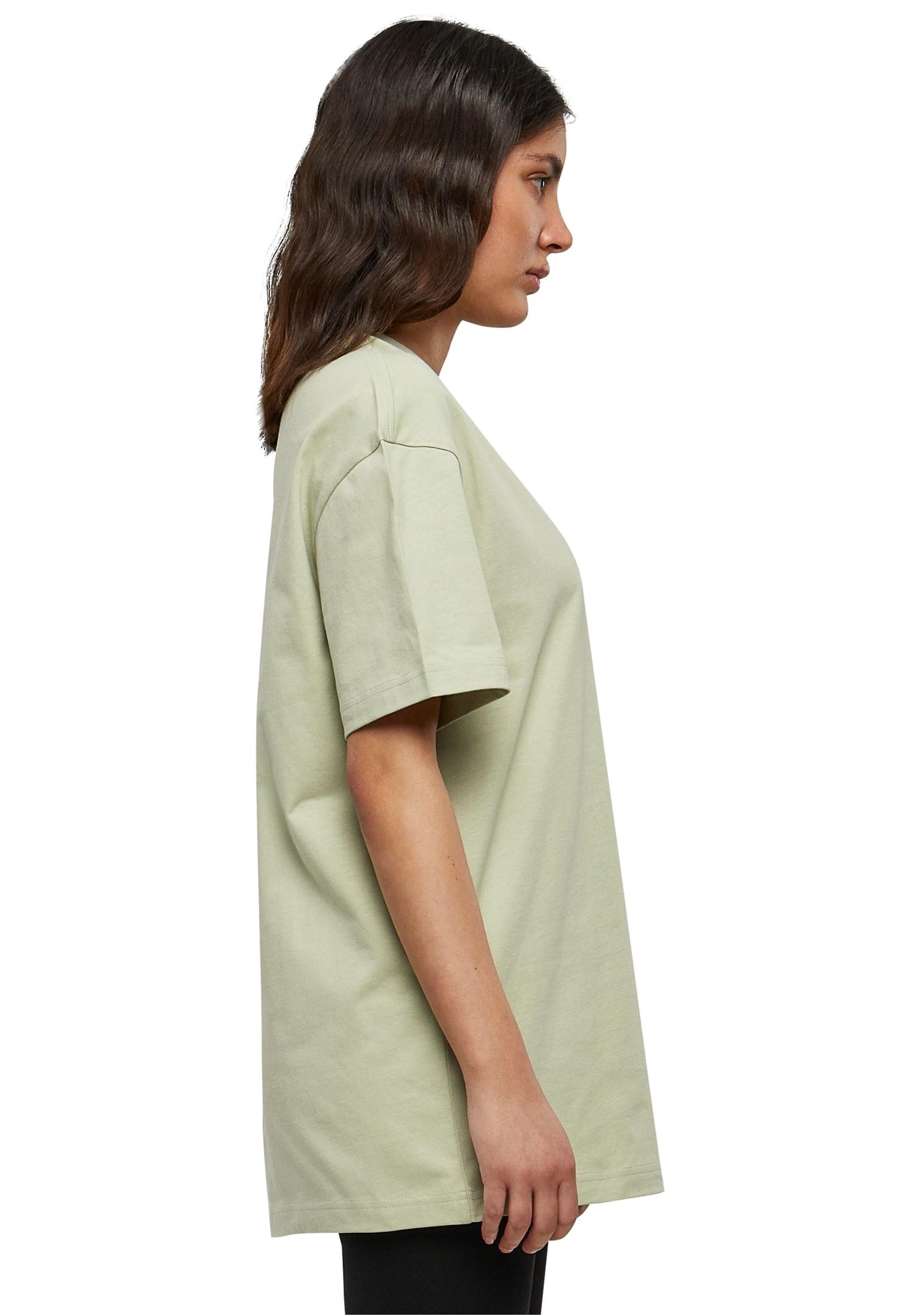 urbandreamz T-Shirt Damen Kurzarm Rundhals Oversized Boyfriend Shirt weit lang – Bild 4 von 5