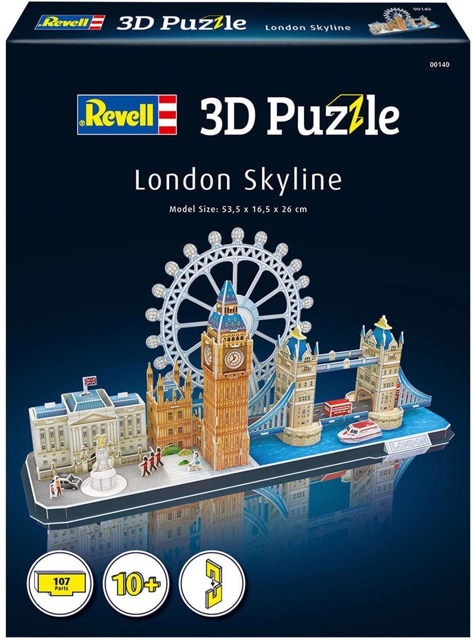 107 3D-Puzzle London Revell® Puzzleteile Skyline,