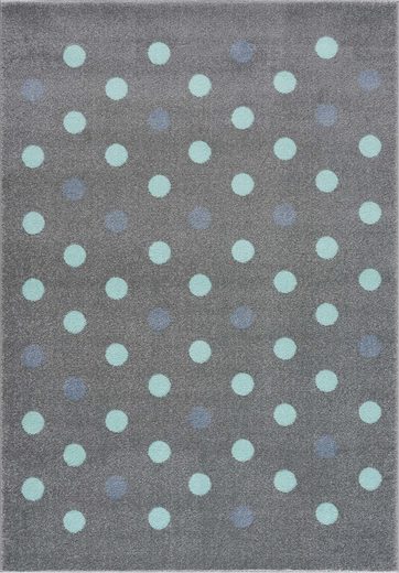 Kinderteppich »Bubbles«, Happy Rugs, rechteckig, Höhe 18 ...