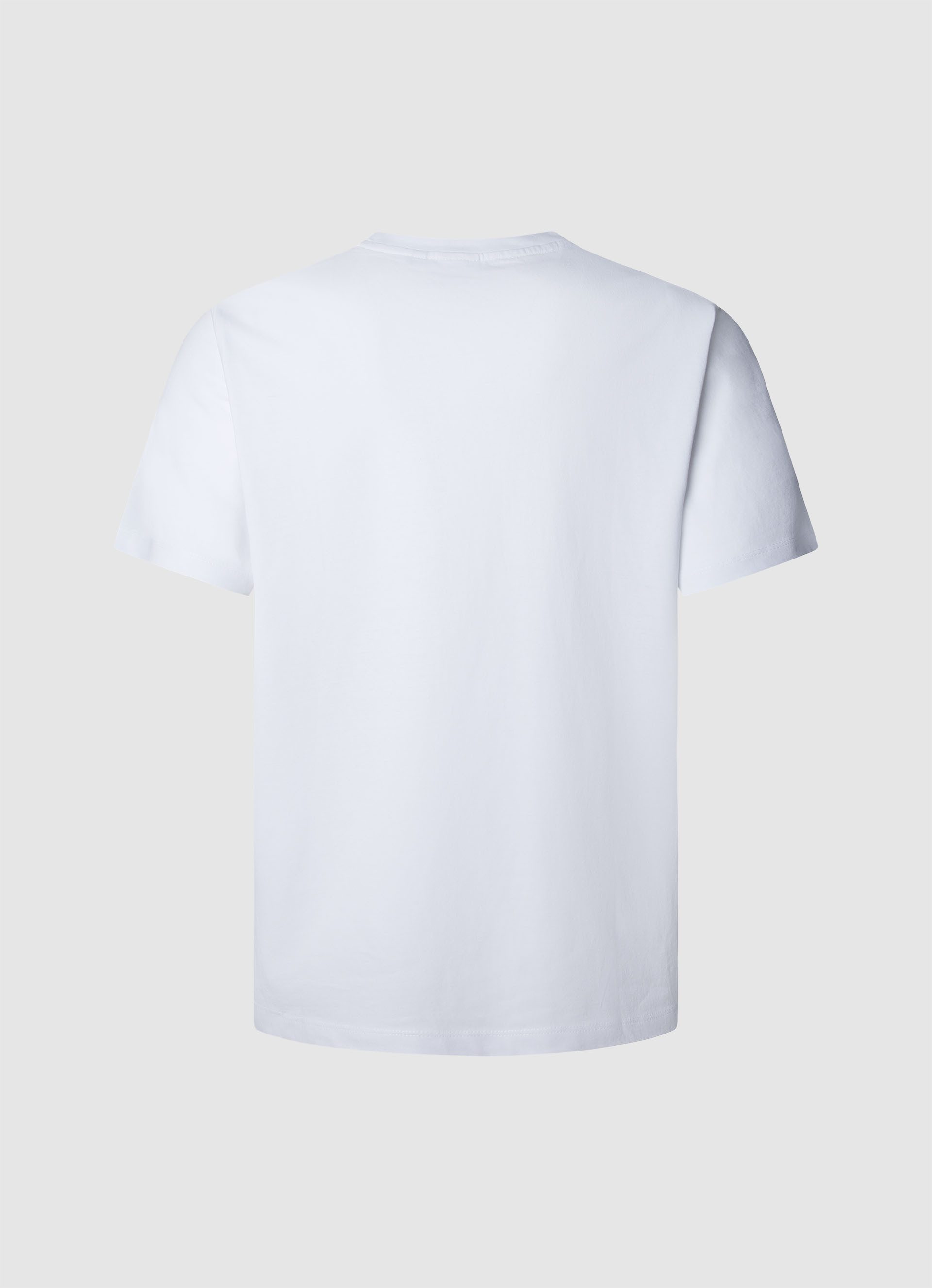 Pepe Jeans T-Shirt CONTRAST CONNOR mit Rundhals und gesticktem Logo