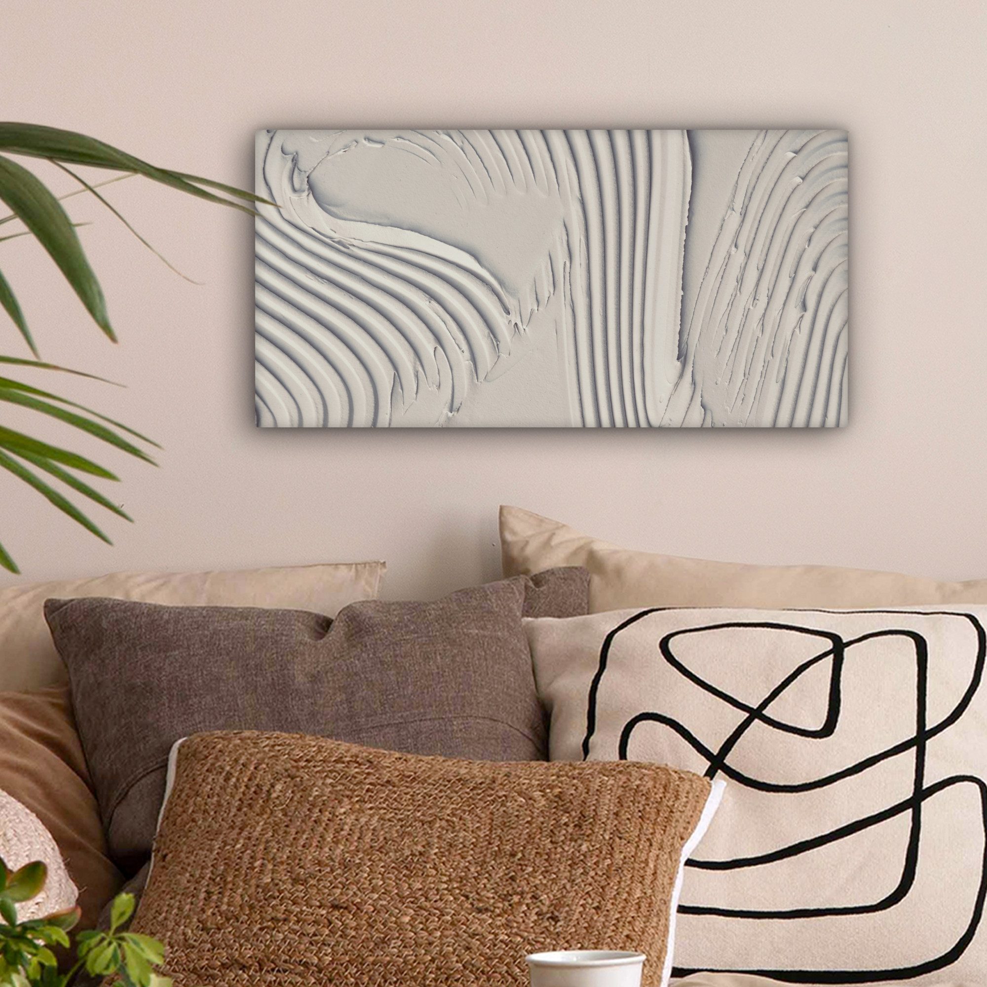 OneMillionCanvasses® Leinwandbild Panorama Abstrakt - Kunst günstig online kaufen