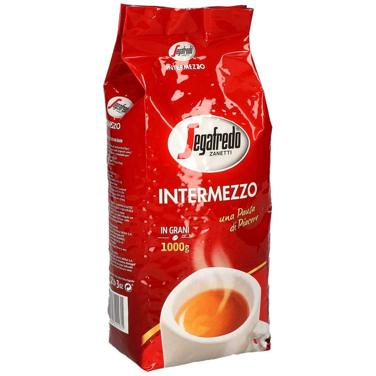 SEGAFREDO Kaffee Intermezzo, Espresso 1 kg, ganze Bohnen