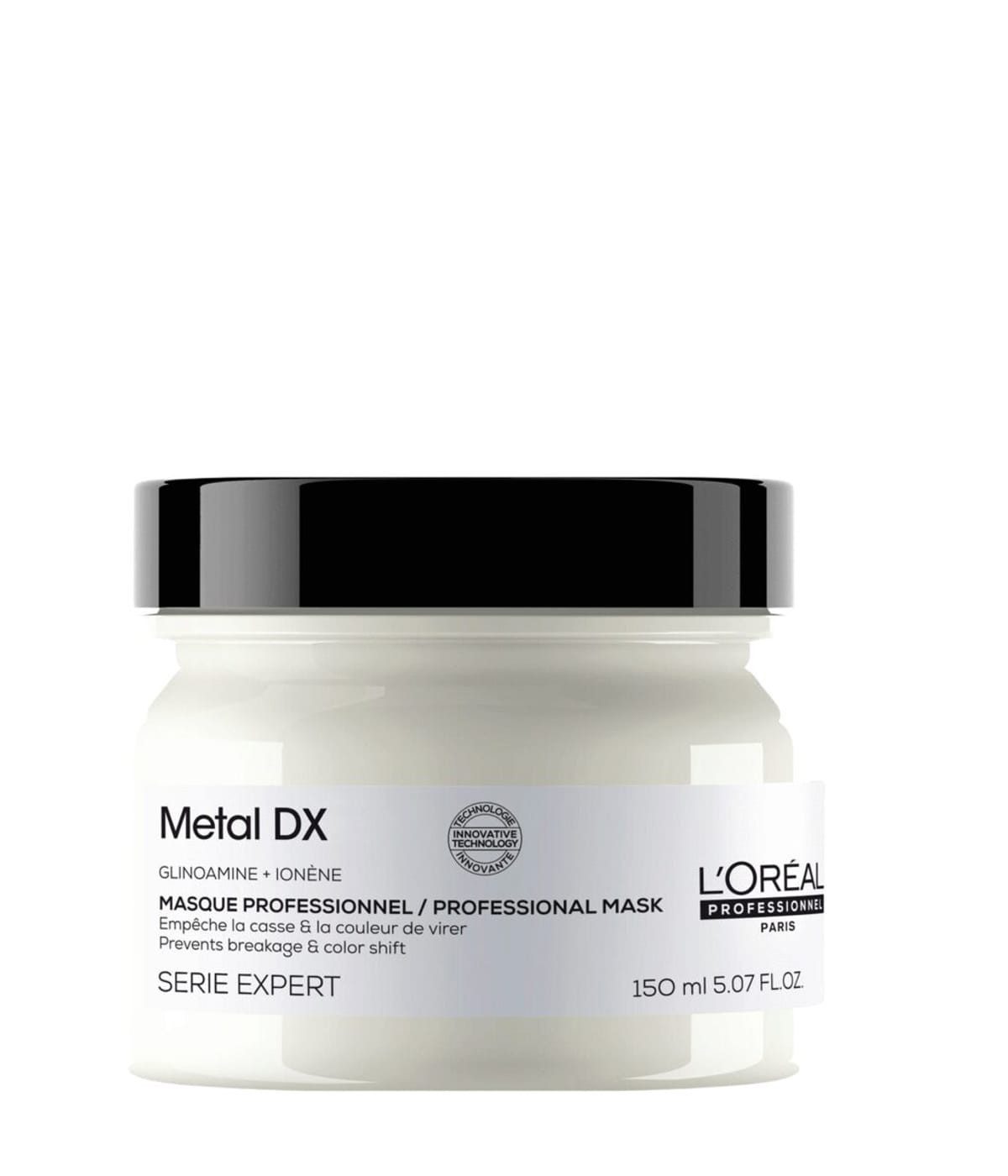 L'ORÉAL PROFESSIONNEL PARIS Haarkur L'Oréal Metal DX Maske 150 ml Haarmaske gegen Metallablagerungen, 1-tlg., Professionelle Salon Pflege