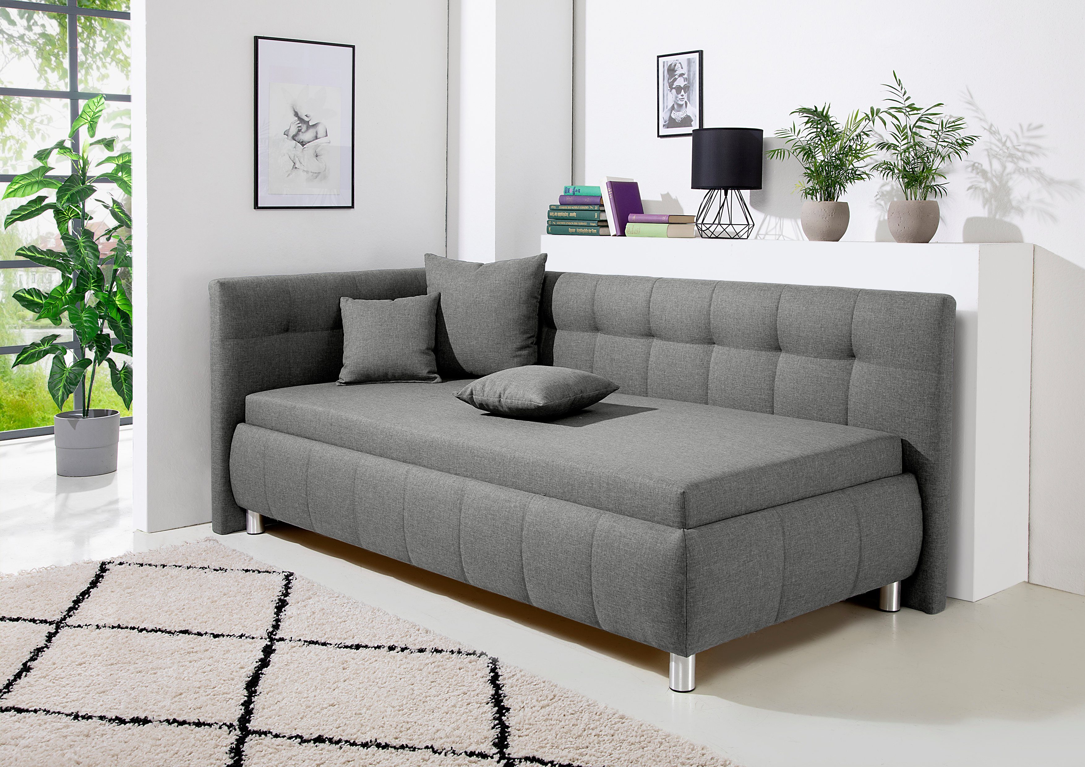 Maintal Sofakissen perfekte Ergänzung für die Polsterliegen Malea, (3 St)